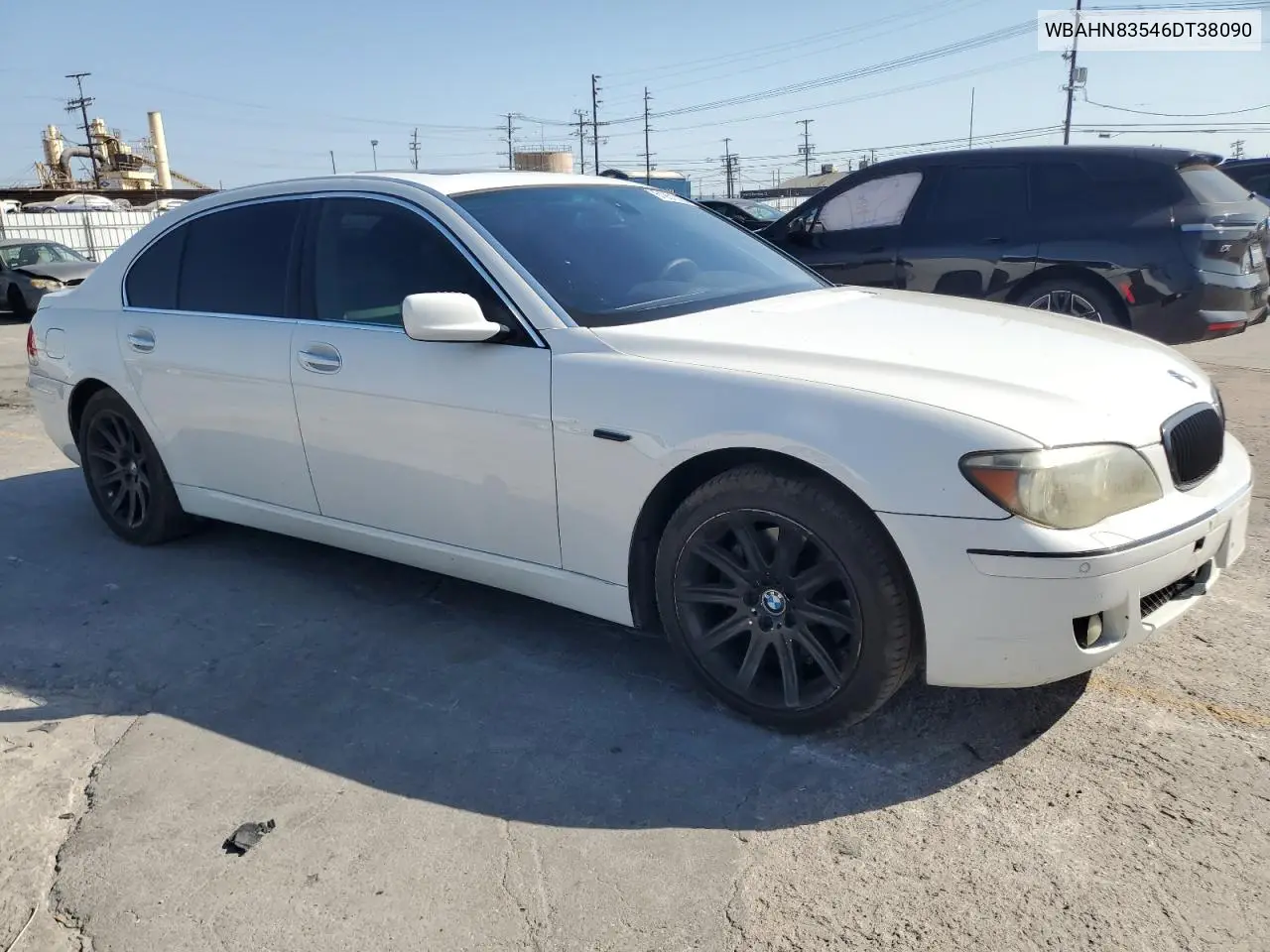 2006 BMW 750 Li VIN: WBAHN83546DT38090 Lot: 61951075