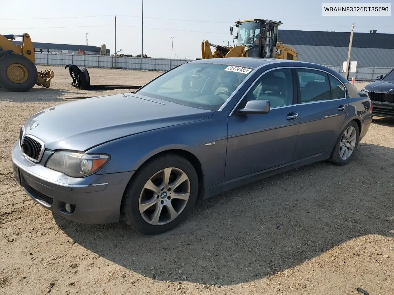 2006 BMW 750 Li VIN: WBAHN83526DT35690 Lot: 62414485