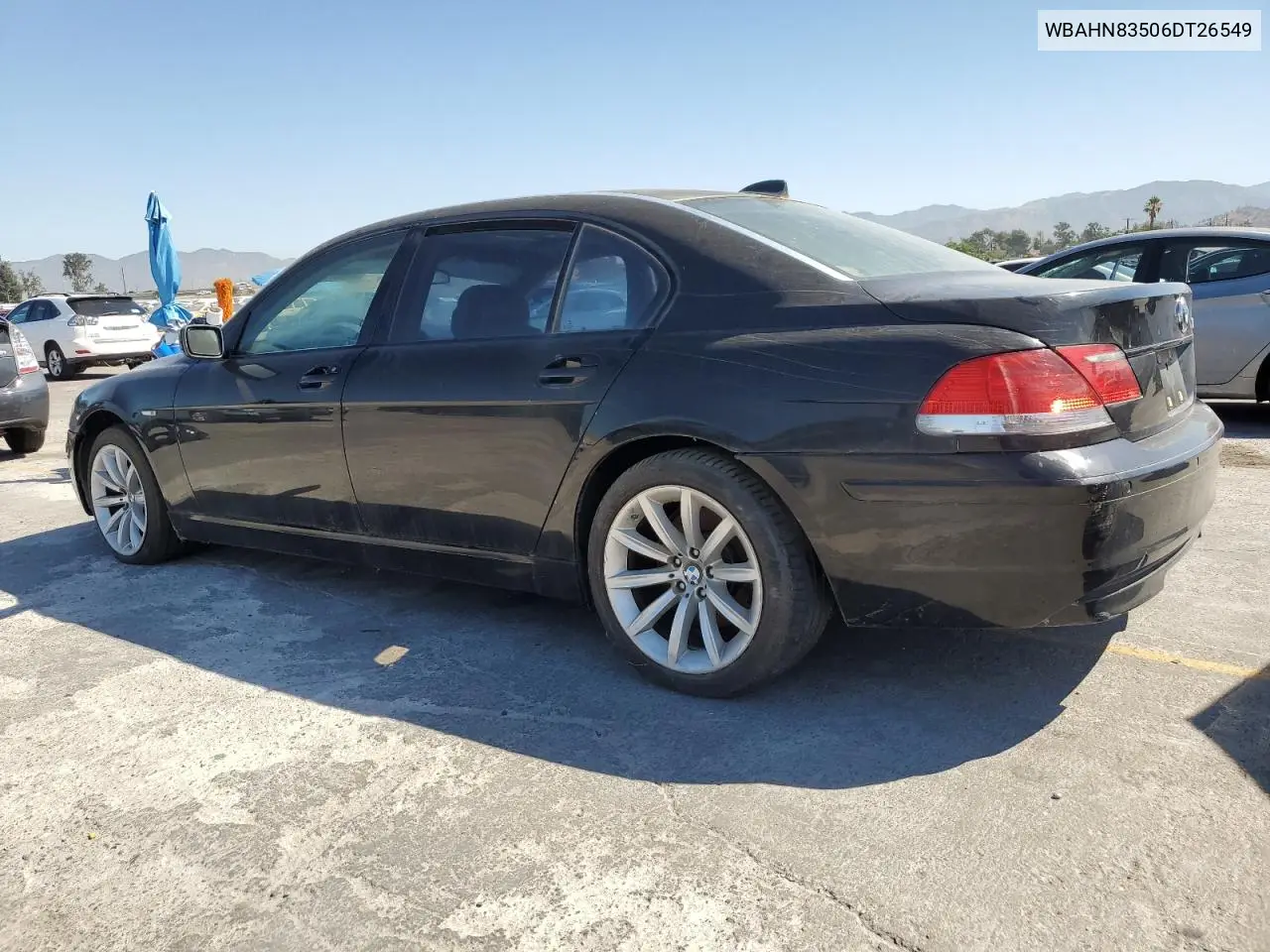 2006 BMW 750 Li VIN: WBAHN83506DT26549 Lot: 63866755