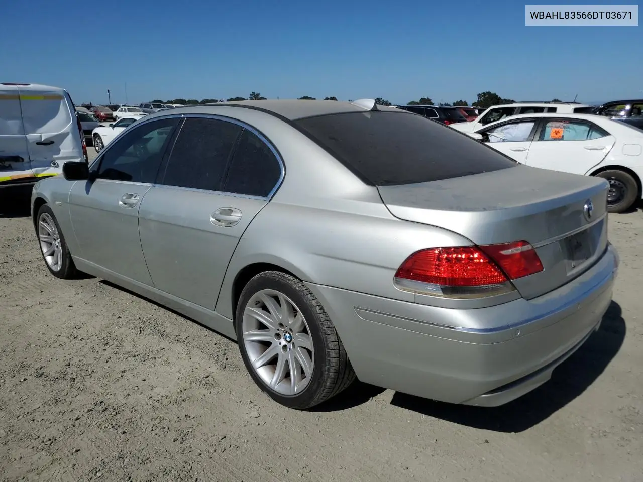 2006 BMW 750 I VIN: WBAHL83566DT03671 Lot: 64324505