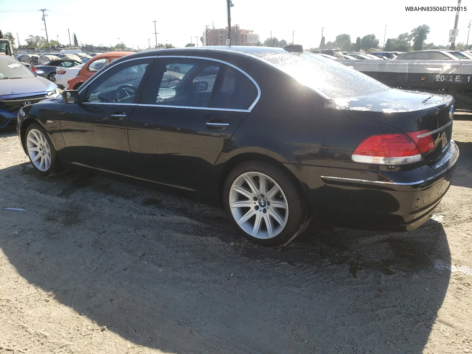 2006 BMW 750 Li VIN: WBAHN83506DT29015 Lot: 66817774