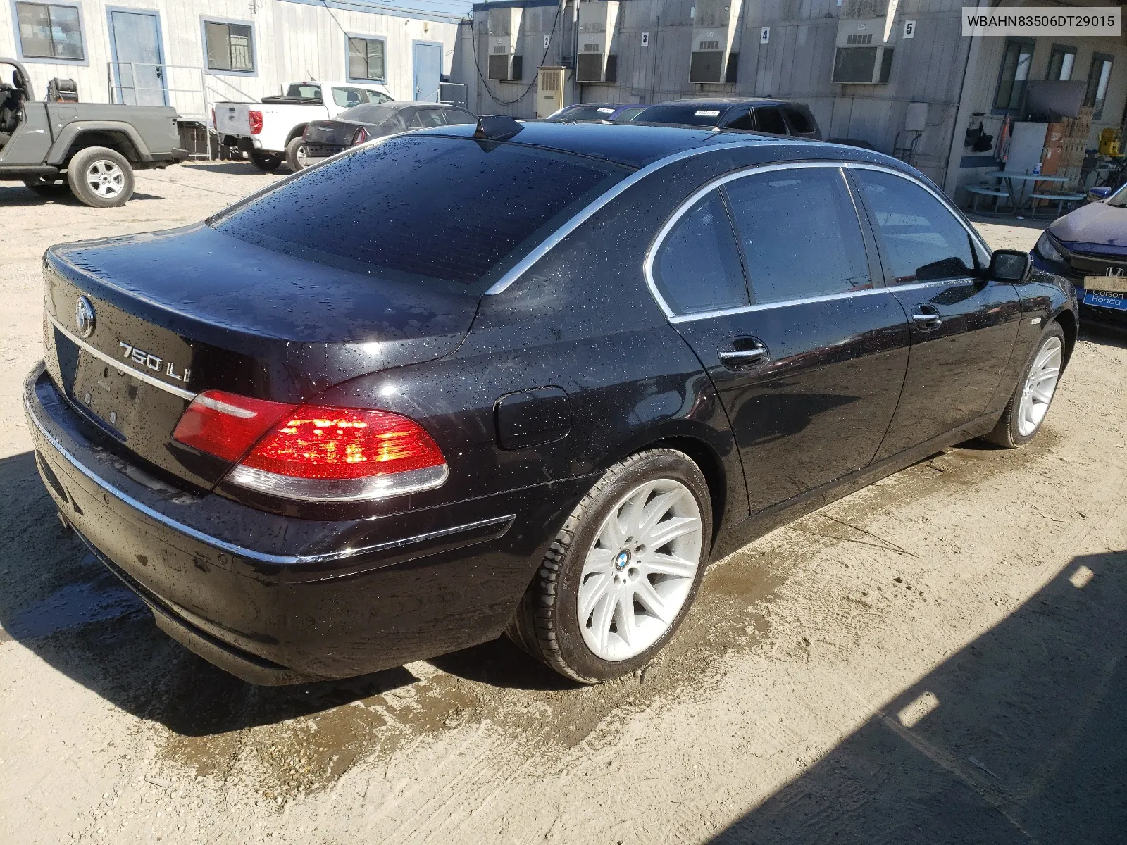 2006 BMW 750 Li VIN: WBAHN83506DT29015 Lot: 66817774