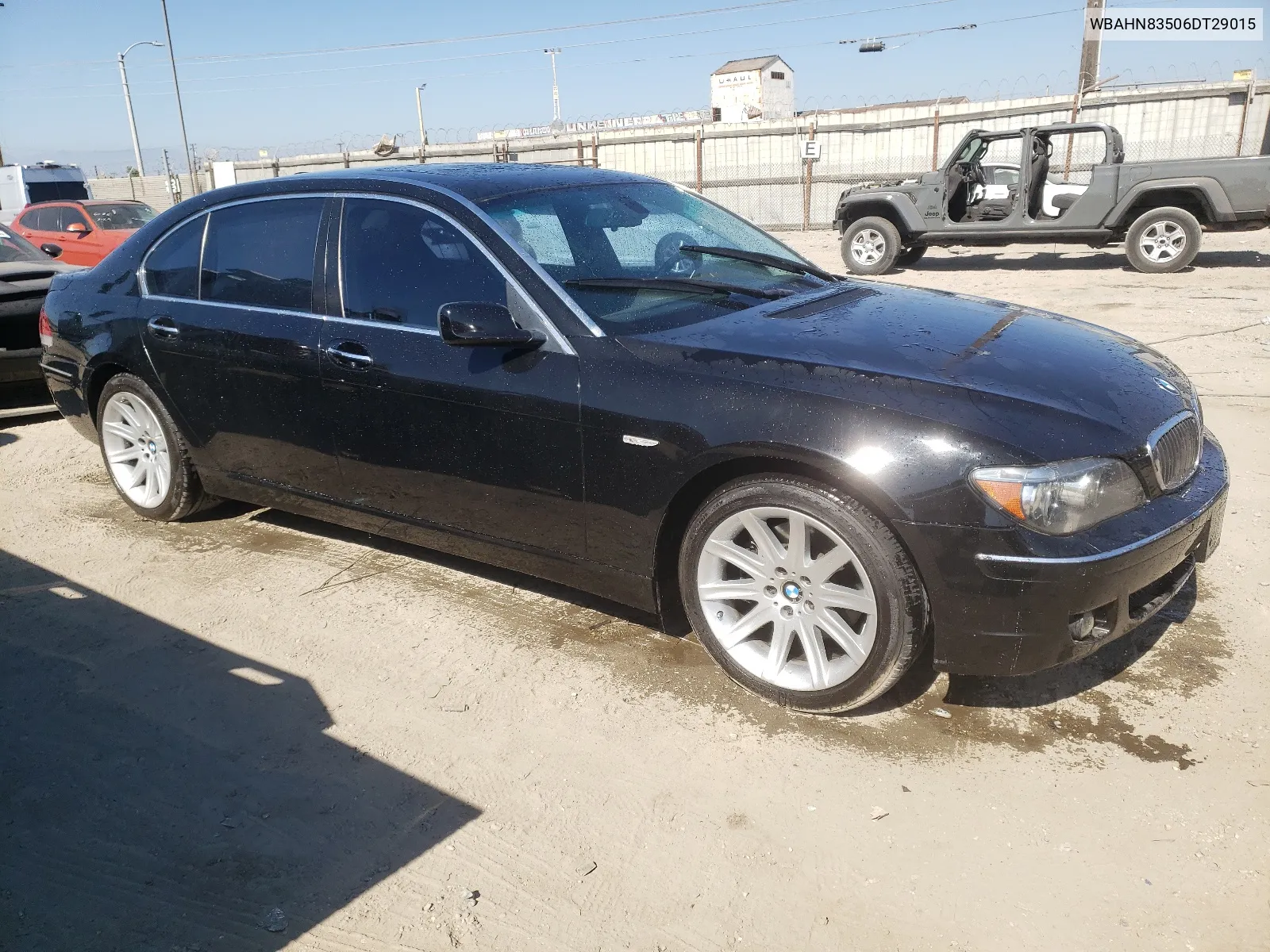 2006 BMW 750 Li VIN: WBAHN83506DT29015 Lot: 66817774