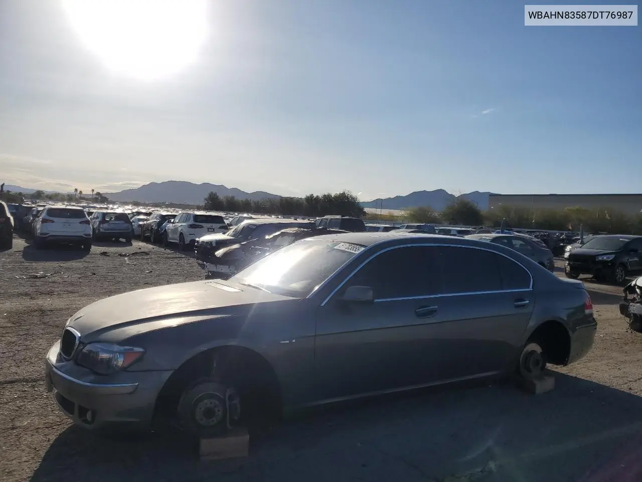 2007 BMW 750 VIN: WBAHN83587DT76987 Lot: 51703855