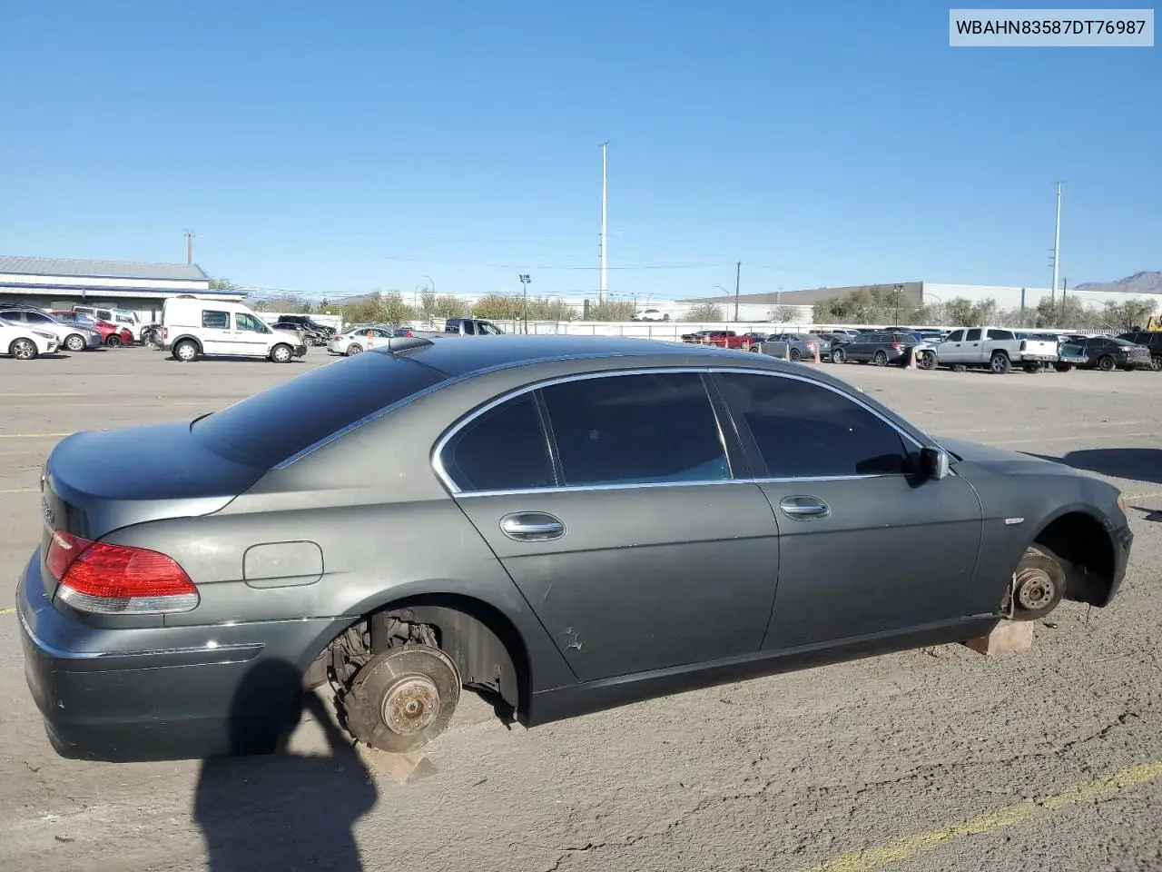 2007 BMW 750 VIN: WBAHN83587DT76987 Lot: 51703855