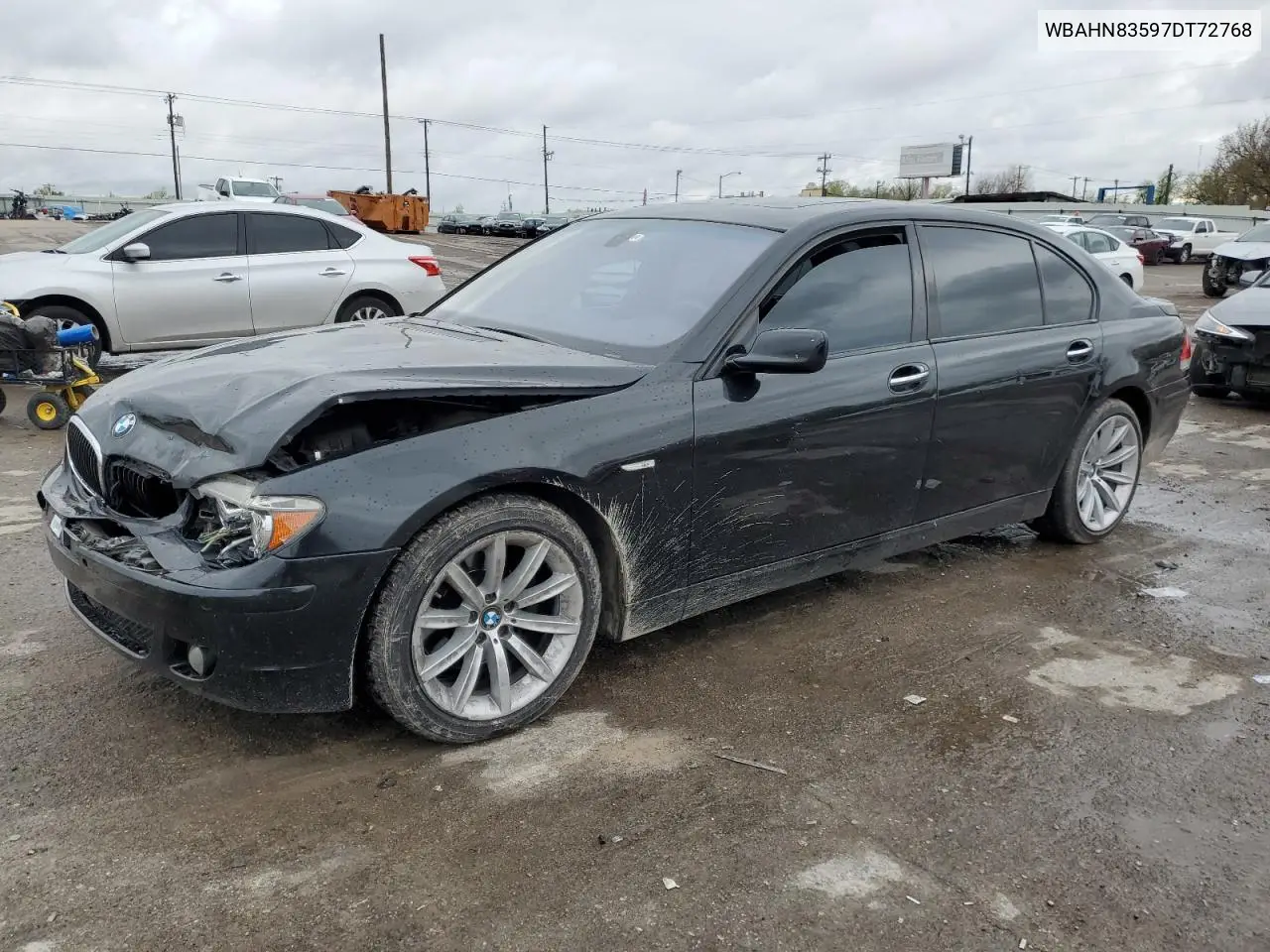 2007 BMW 750 VIN: WBAHN83597DT72768 Lot: 51708185
