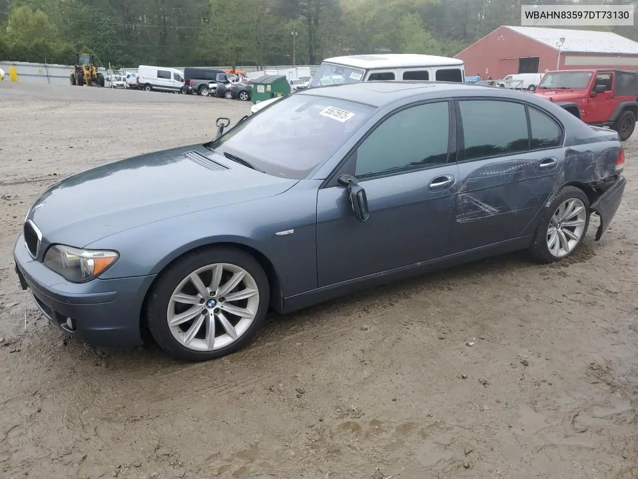 2007 BMW 750 VIN: WBAHN83597DT73130 Lot: 55675975