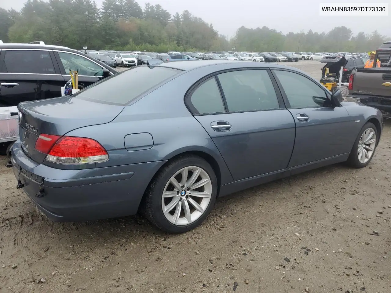 2007 BMW 750 VIN: WBAHN83597DT73130 Lot: 55675975