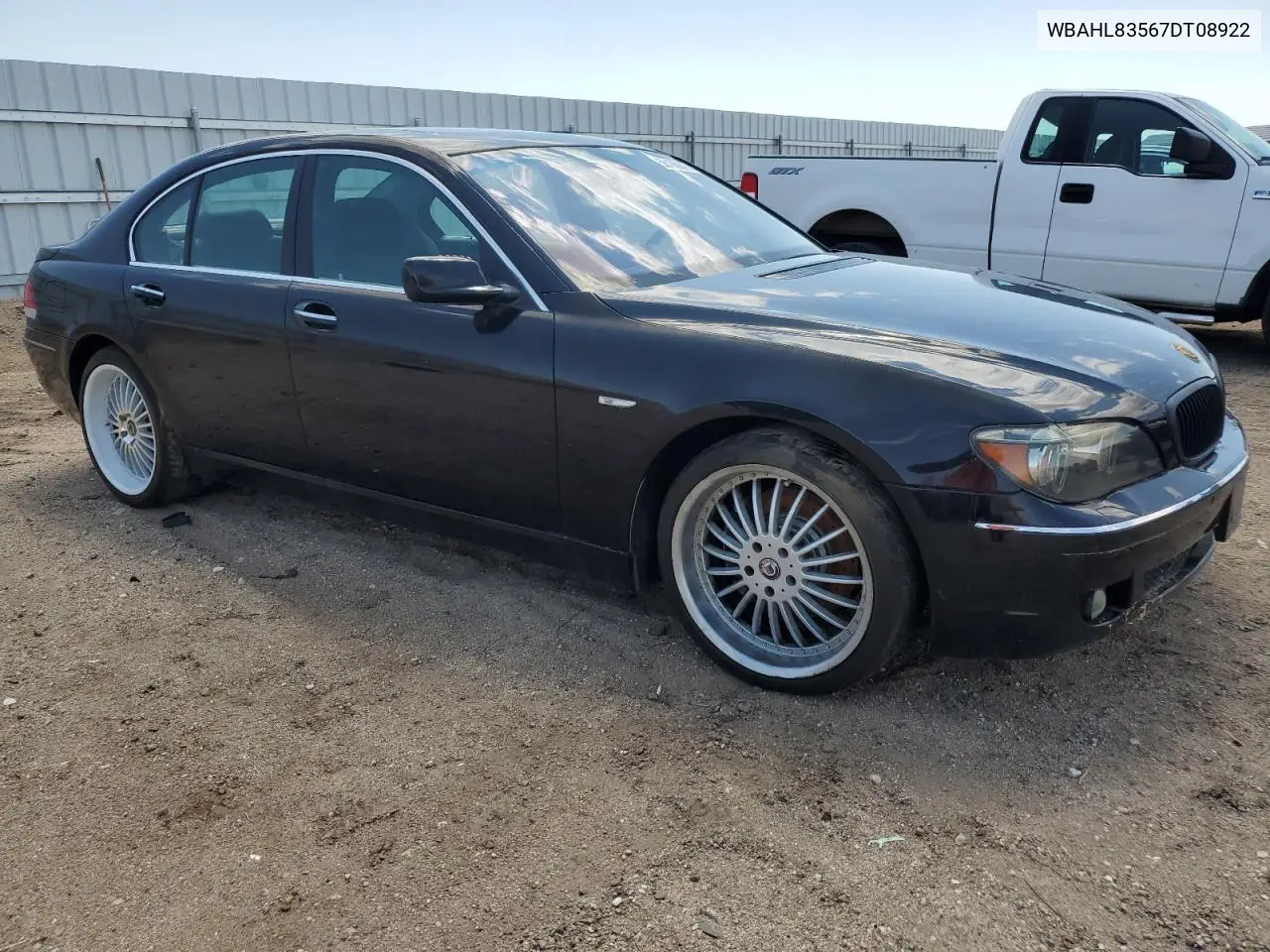 2007 BMW 750 I VIN: WBAHL83567DT08922 Lot: 56196245