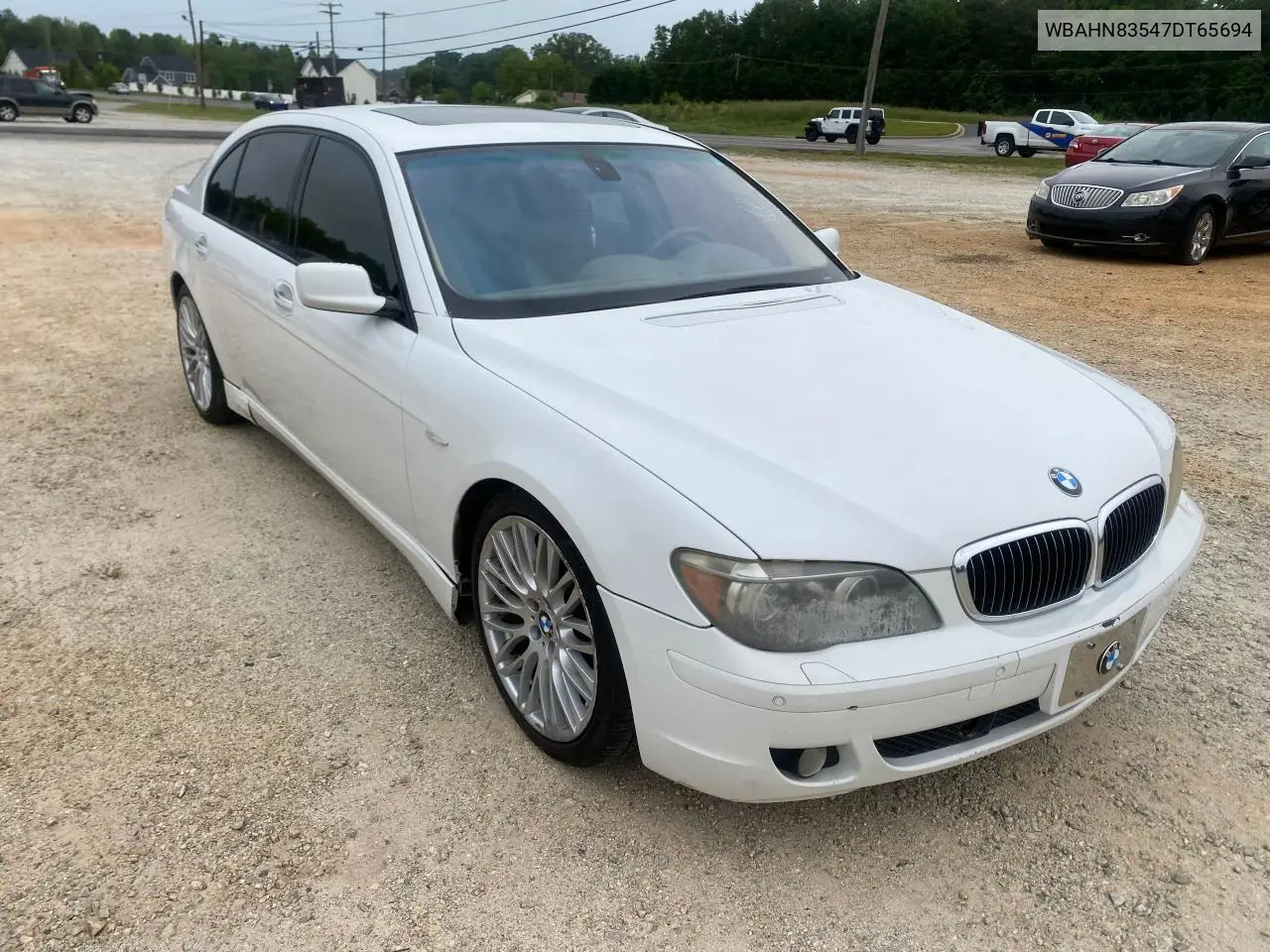 2007 BMW 750 VIN: WBAHN83547DT65694 Lot: 56299075