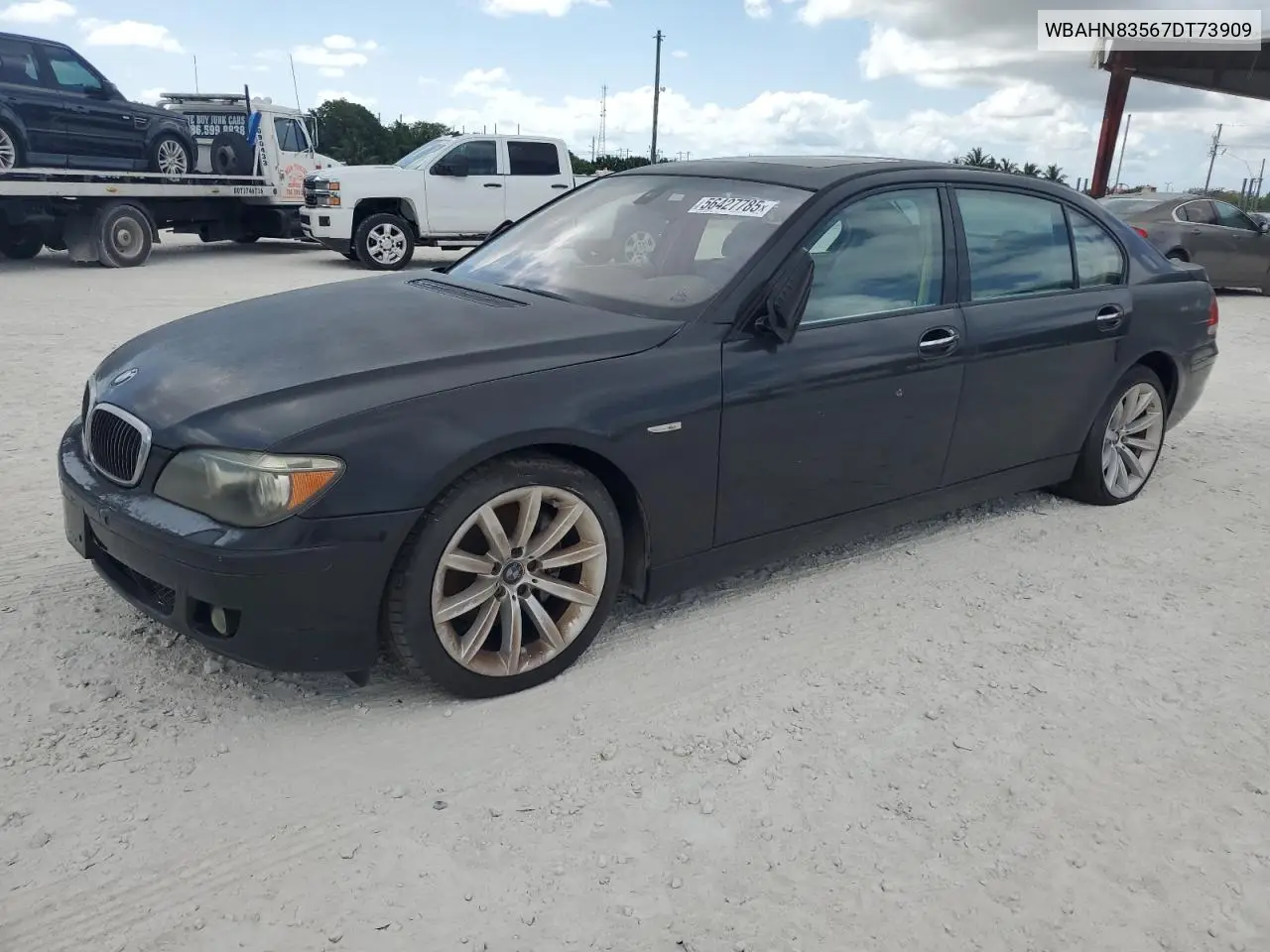 2007 BMW 750 VIN: WBAHN83567DT73909 Lot: 56427785