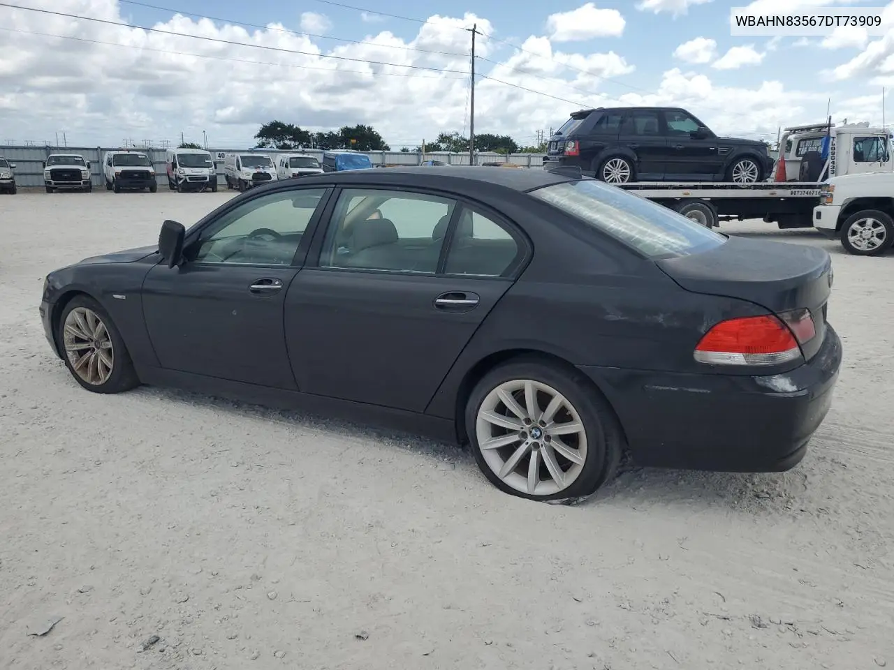 2007 BMW 750 VIN: WBAHN83567DT73909 Lot: 56427785