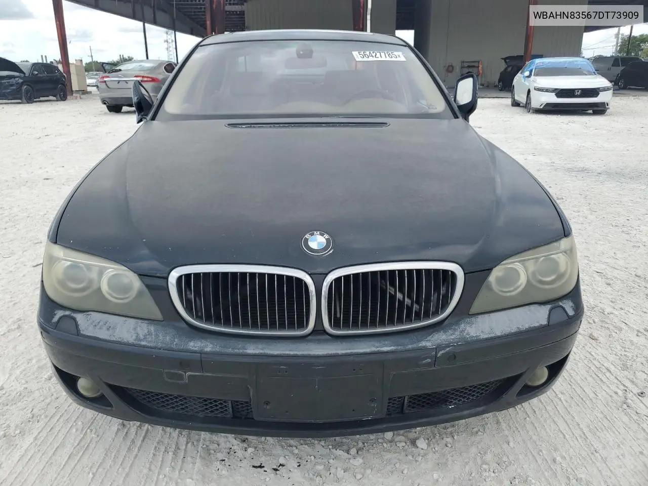 2007 BMW 750 VIN: WBAHN83567DT73909 Lot: 56427785