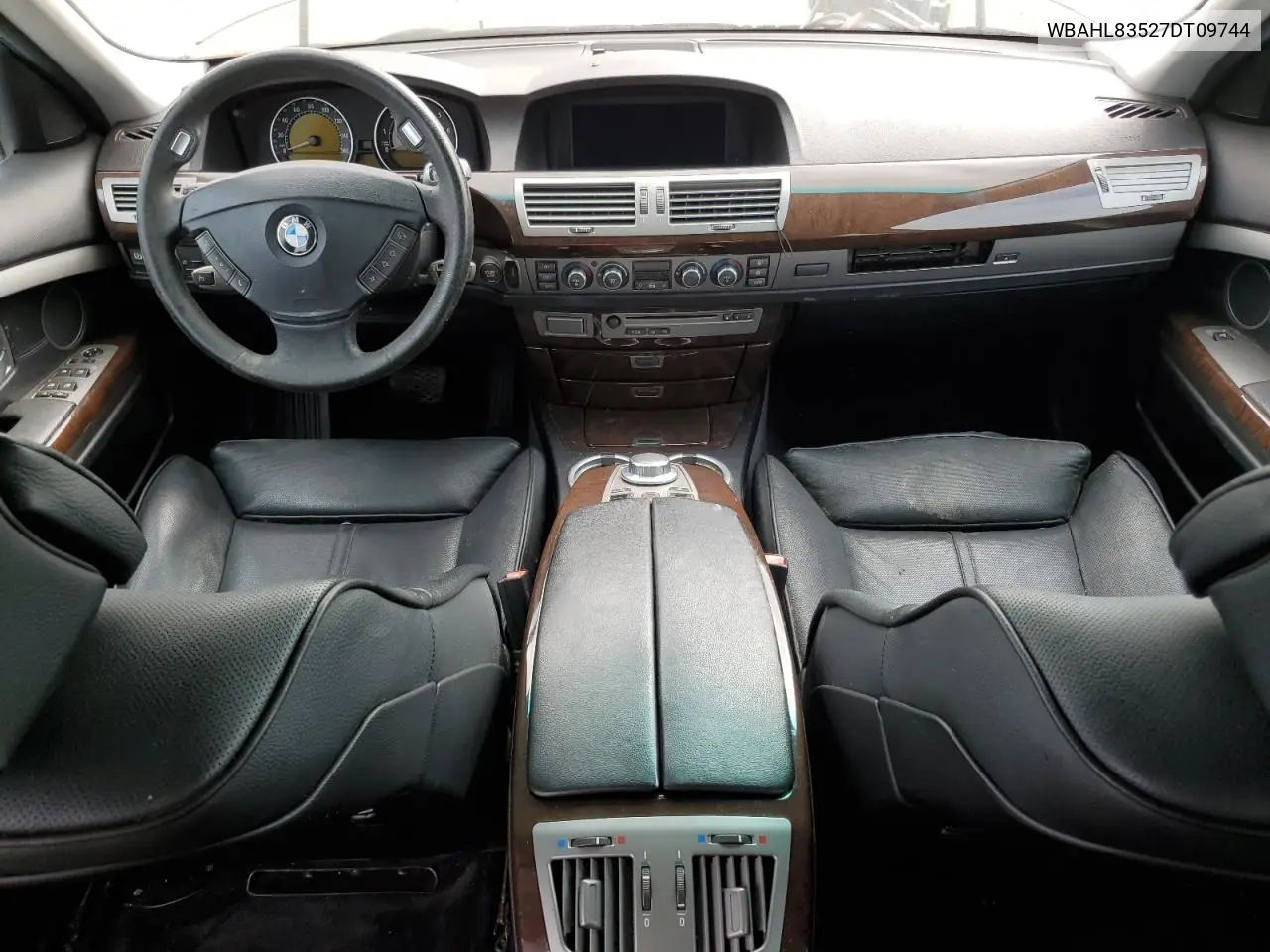 2007 BMW 750 I VIN: WBAHL83527DT09744 Lot: 62309195