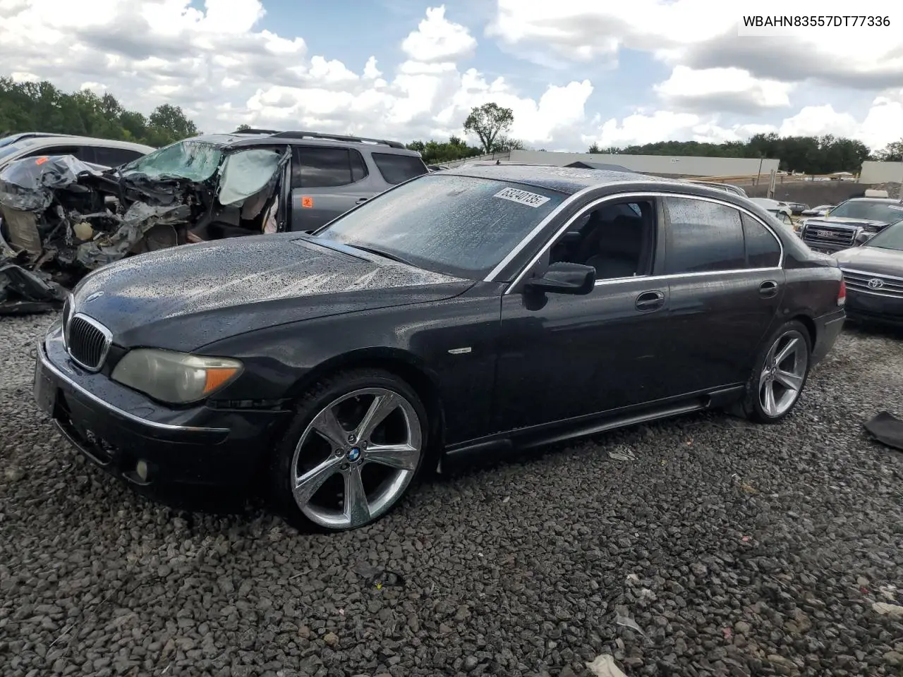 2007 BMW 750 VIN: WBAHN83557DT77336 Lot: 63240135