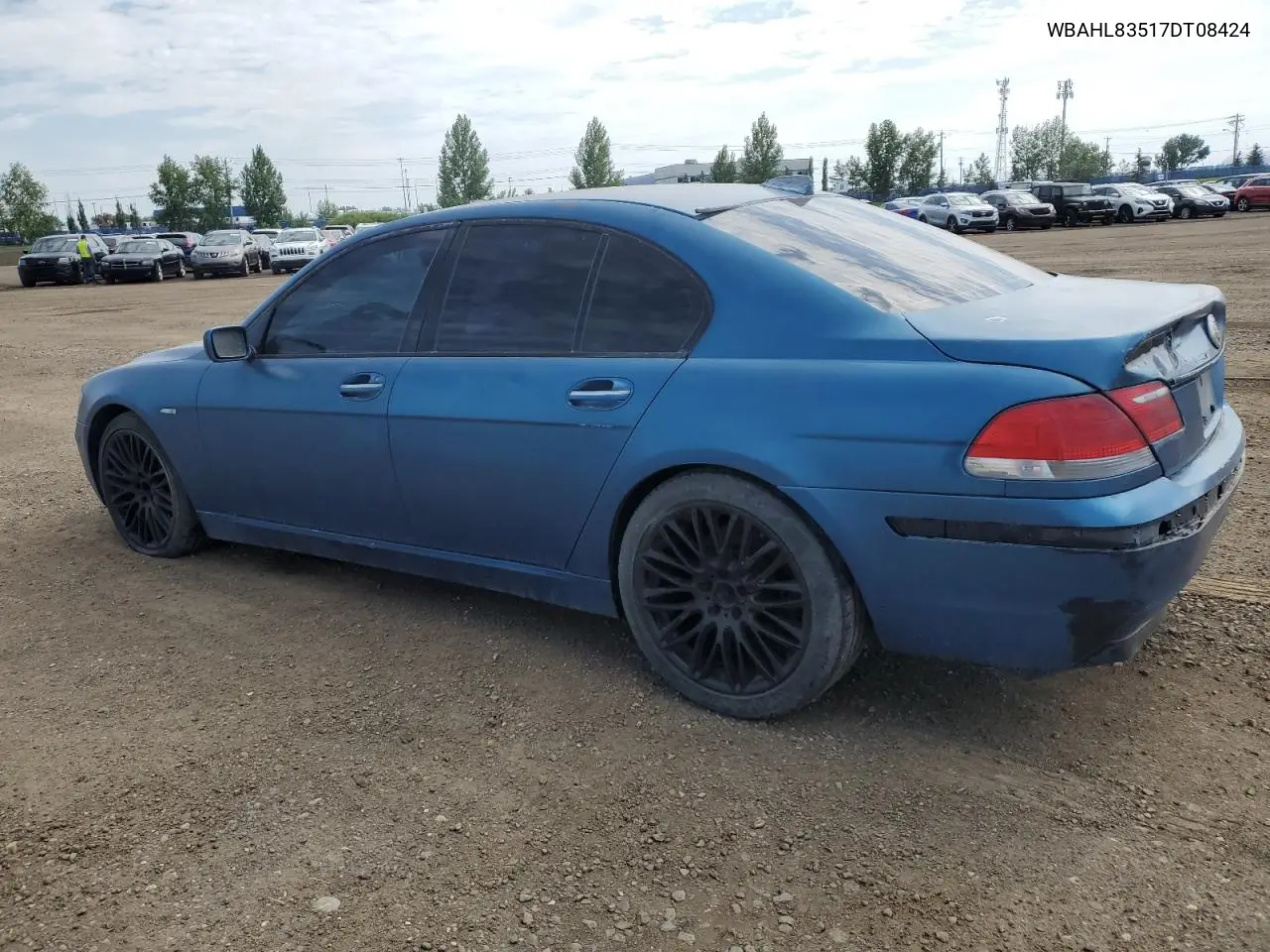 2007 BMW 750 I VIN: WBAHL83517DT08424 Lot: 64487305