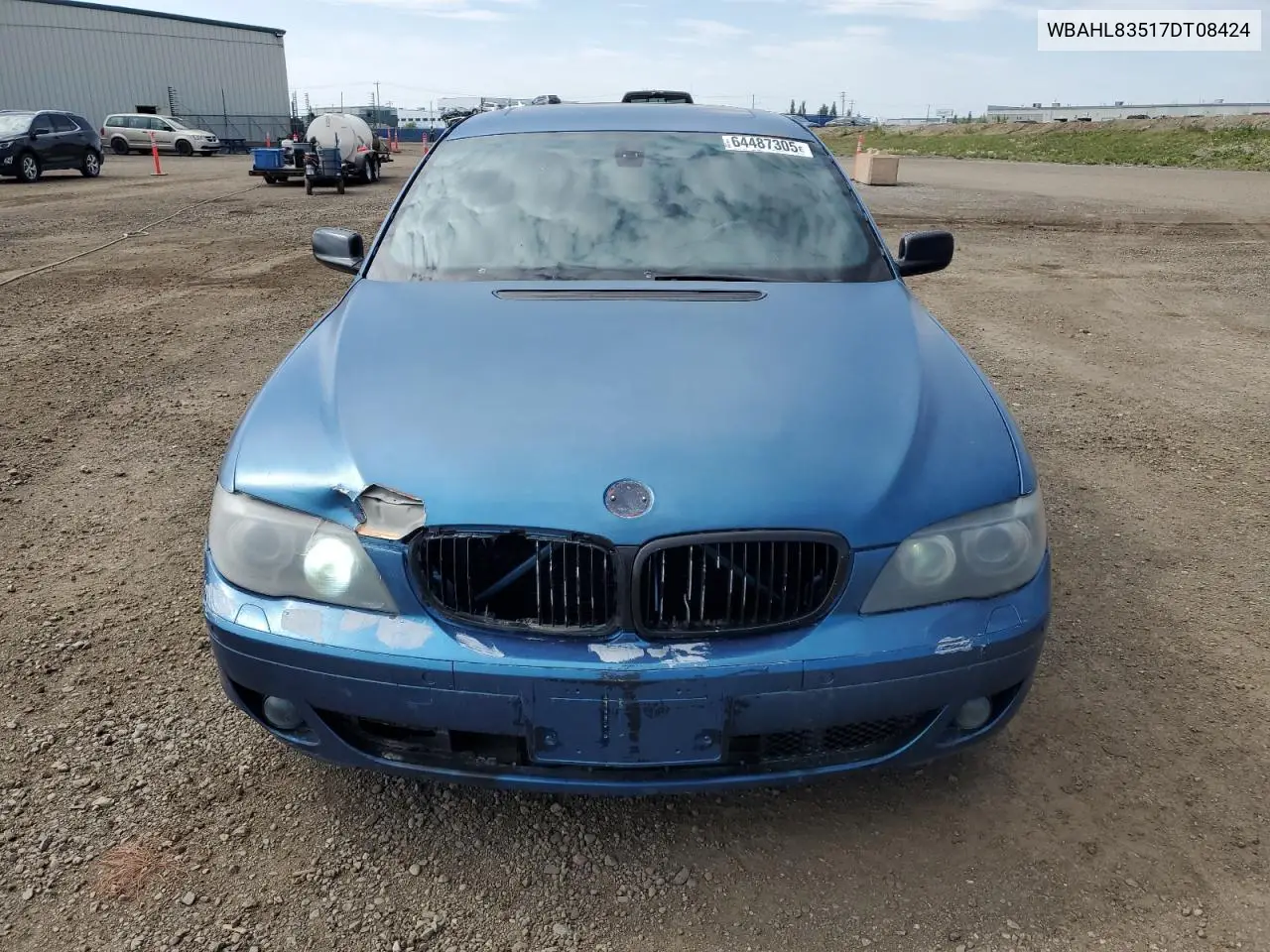 2007 BMW 750 I VIN: WBAHL83517DT08424 Lot: 64487305