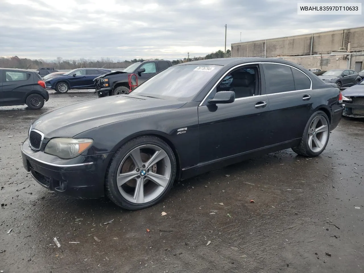 2007 BMW 750 I VIN: WBAHL83597DT10633 Lot: 78776794