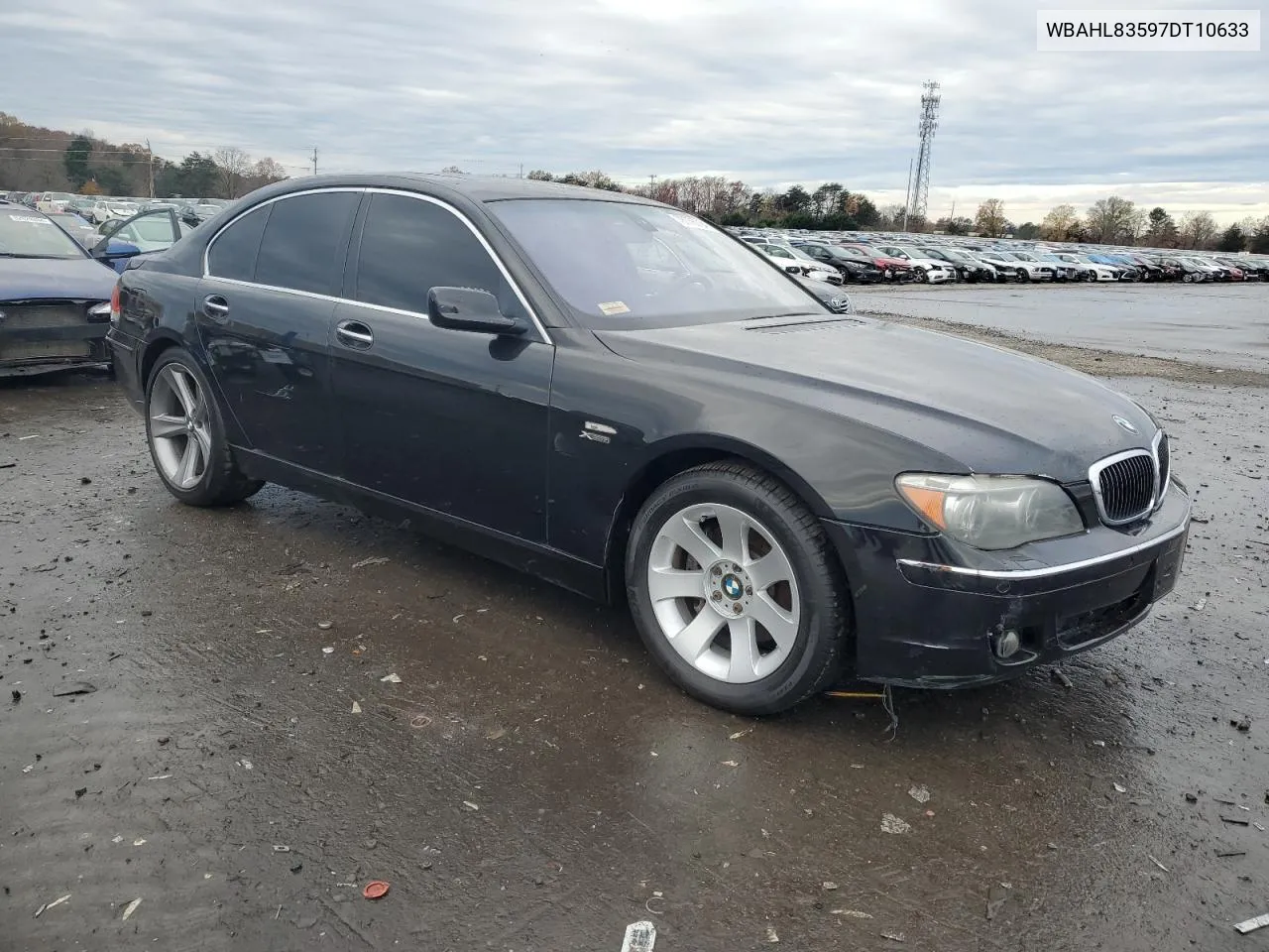2007 BMW 750 I VIN: WBAHL83597DT10633 Lot: 78776794