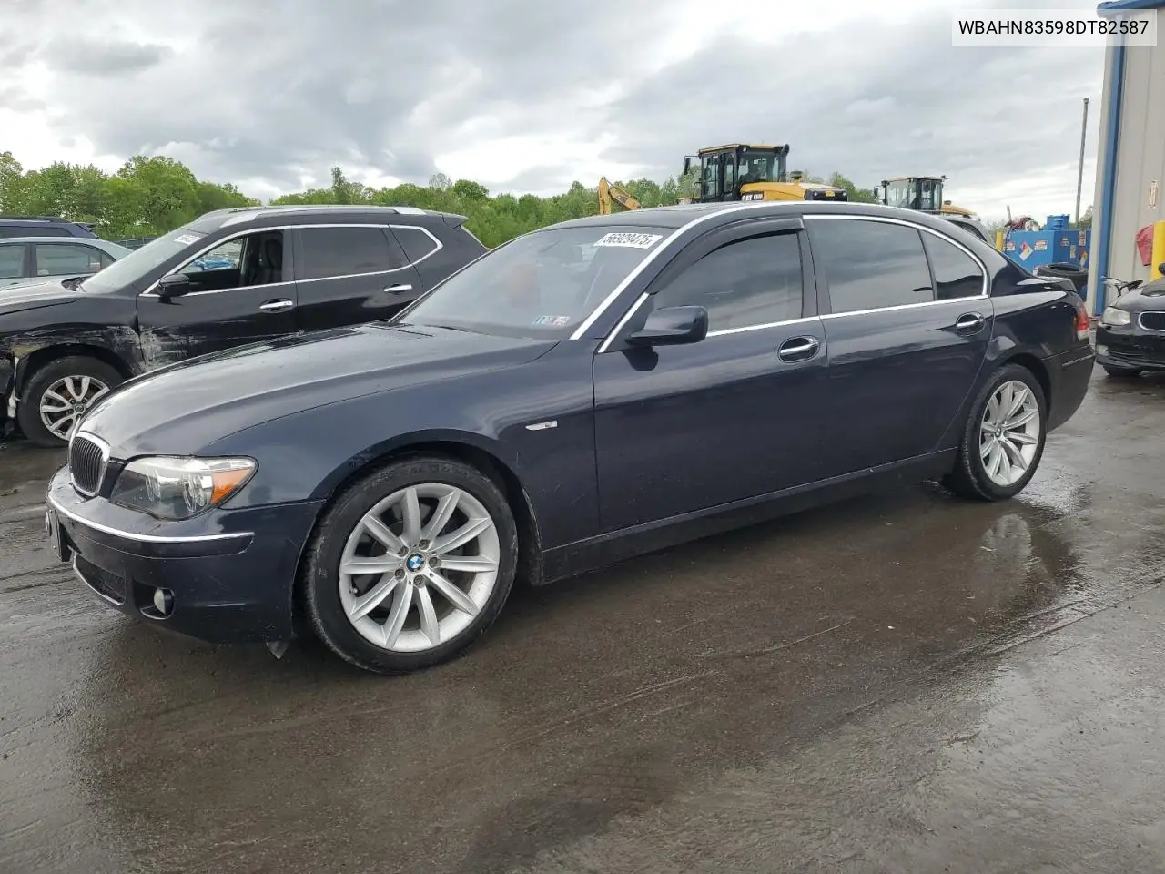 2008 BMW 750 Li VIN: WBAHN83598DT82587 Lot: 56929475