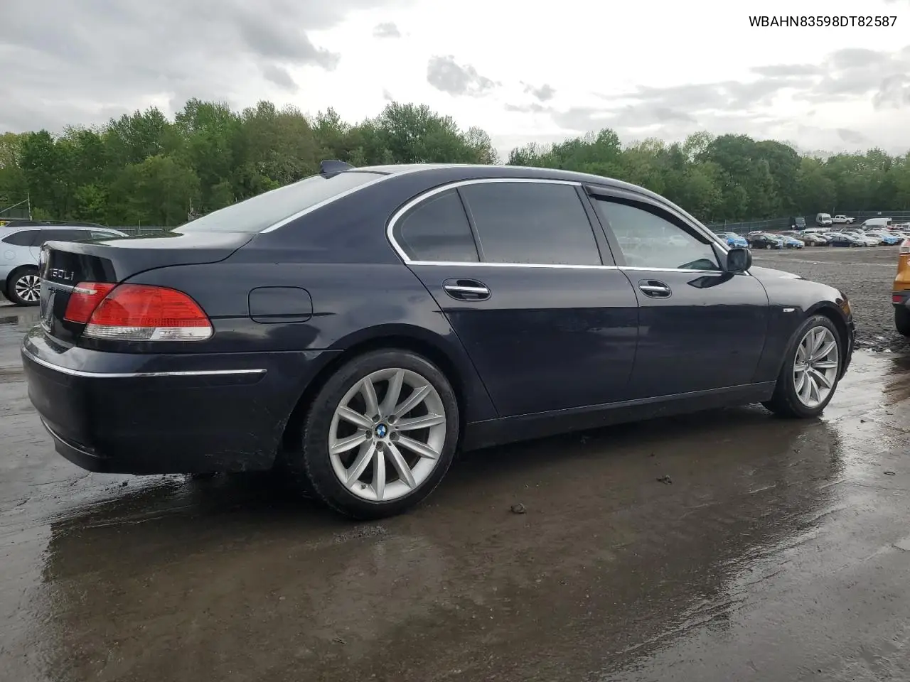 2008 BMW 750 Li VIN: WBAHN83598DT82587 Lot: 56929475
