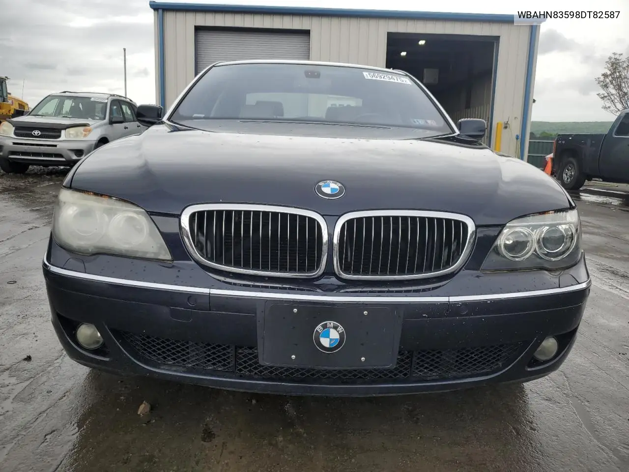 2008 BMW 750 Li VIN: WBAHN83598DT82587 Lot: 56929475