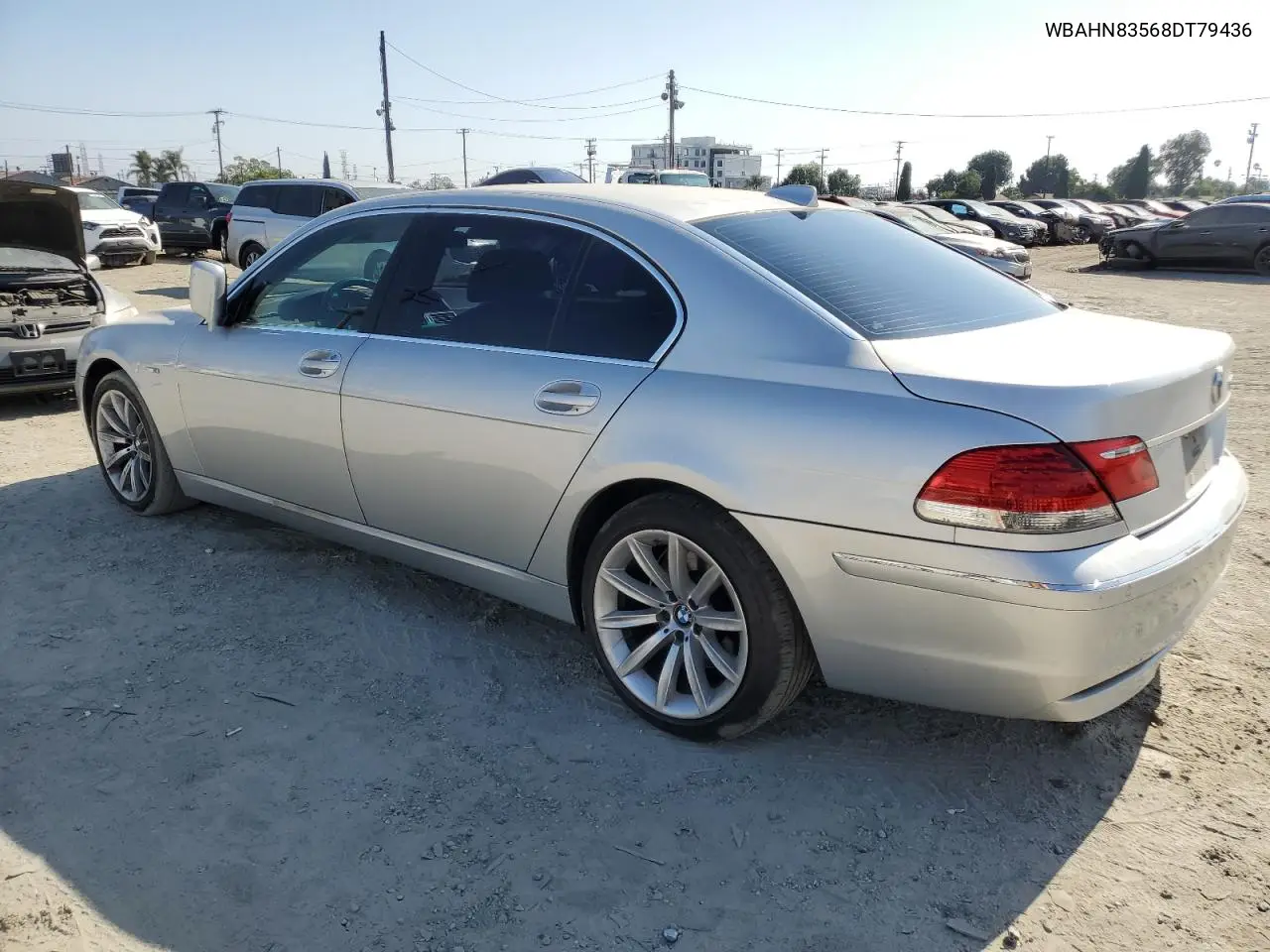2008 BMW 750 Li VIN: WBAHN83568DT79436 Lot: 62649555