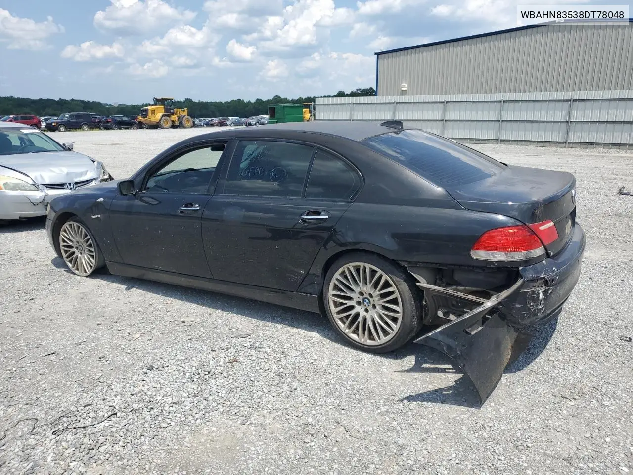 2008 BMW 750 Li VIN: WBAHN83538DT78048 Lot: 62921805