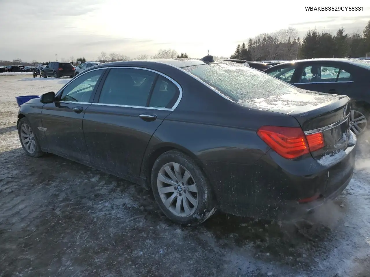 2009 BMW 750 Li VIN: WBAKB83529CY58331 Lot: 43218215