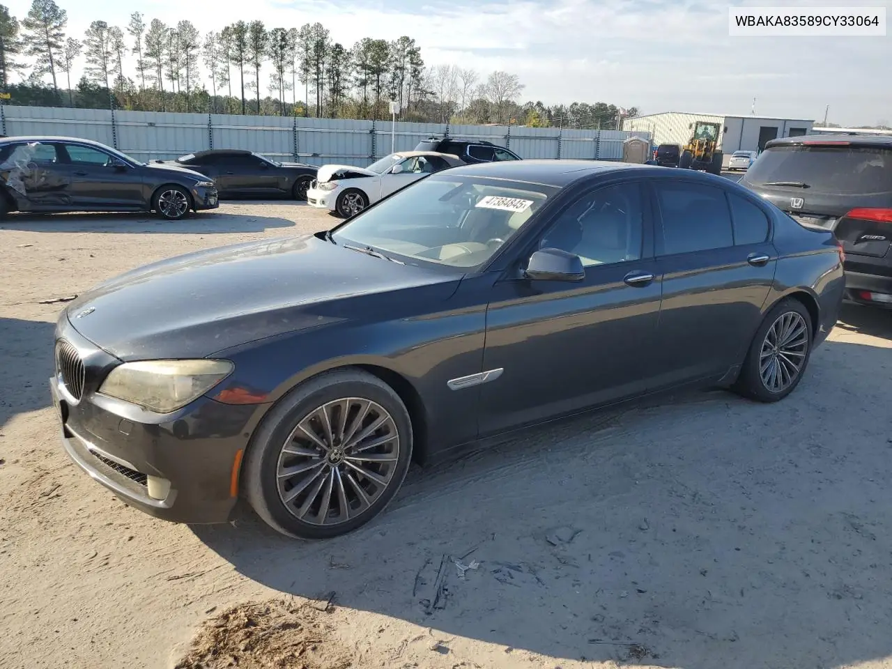 2009 BMW 750 I VIN: WBAKA83589CY33064 Lot: 47384845