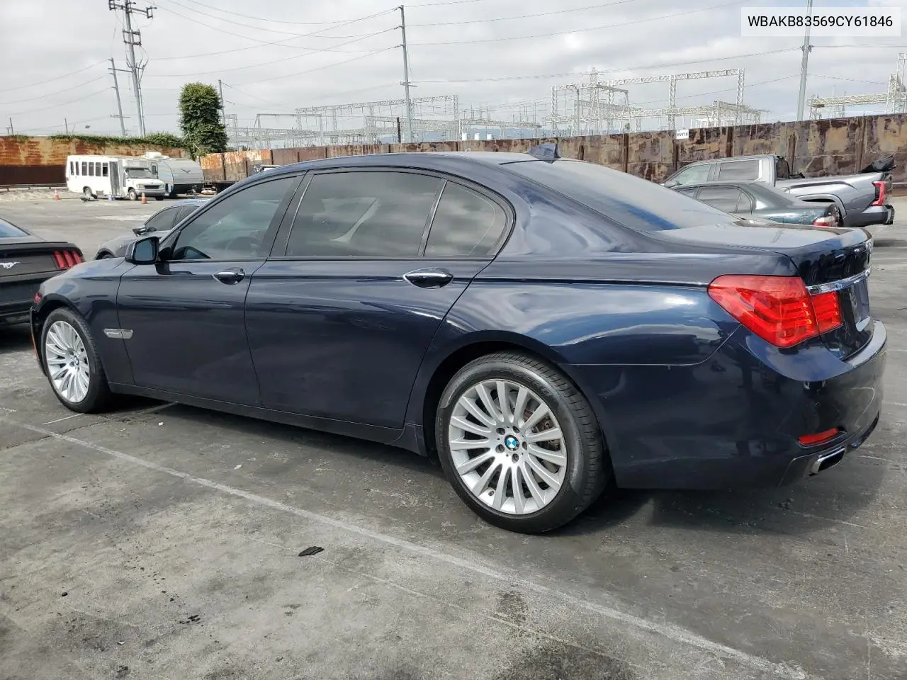 2009 BMW 750 Li VIN: WBAKB83569CY61846 Lot: 63497685