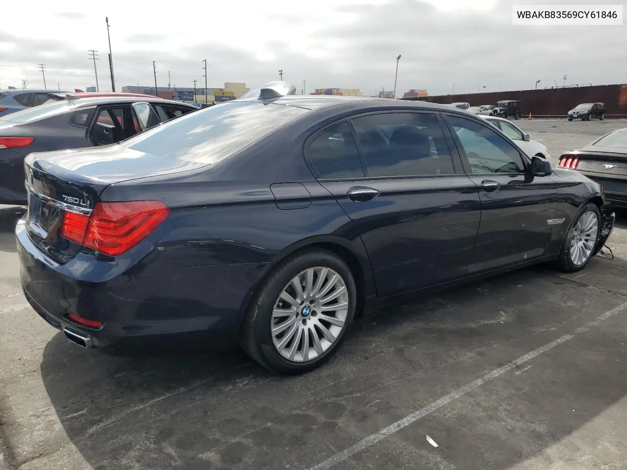 2009 BMW 750 Li VIN: WBAKB83569CY61846 Lot: 63497685