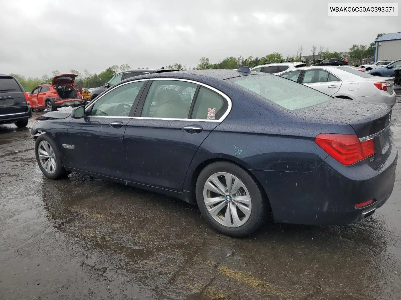 2010 BMW 750 I xDrive VIN: WBAKC6C50AC393571 Lot: 56537935
