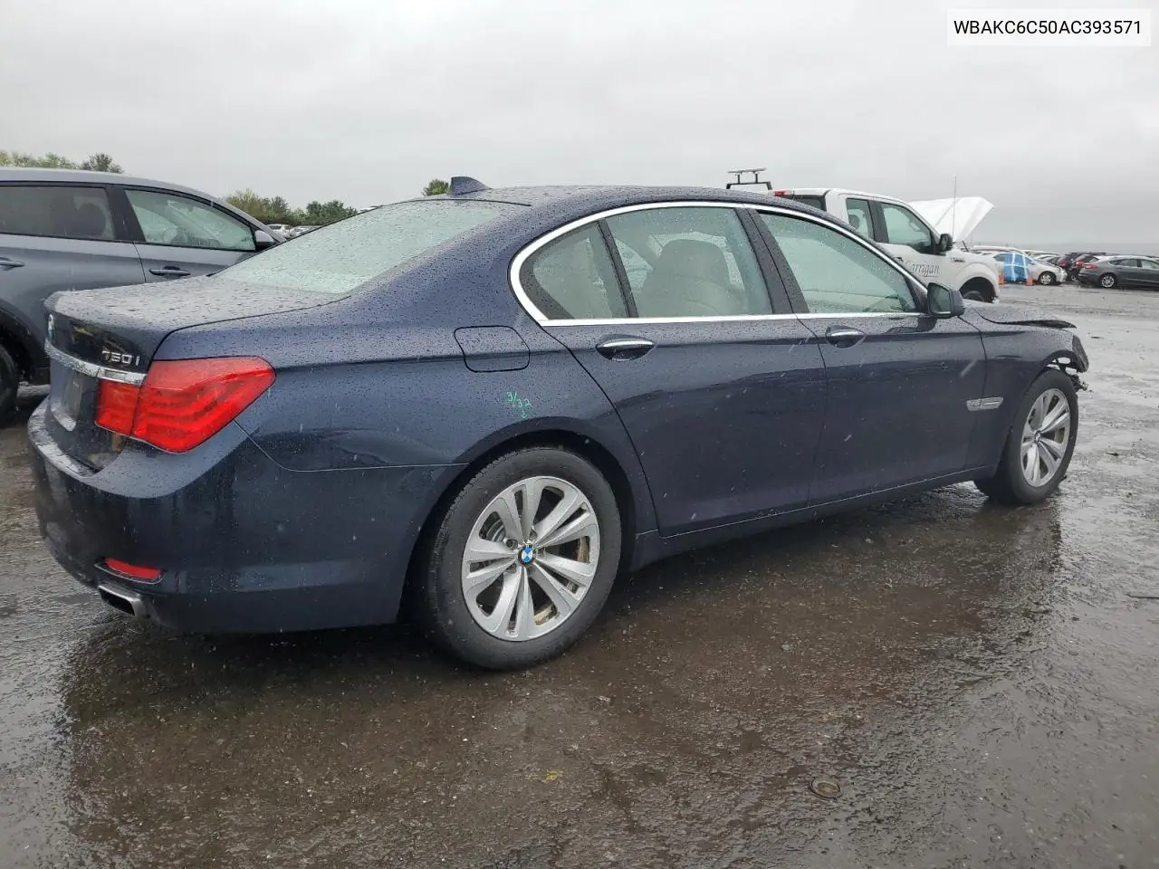 2010 BMW 750 I xDrive VIN: WBAKC6C50AC393571 Lot: 56537935