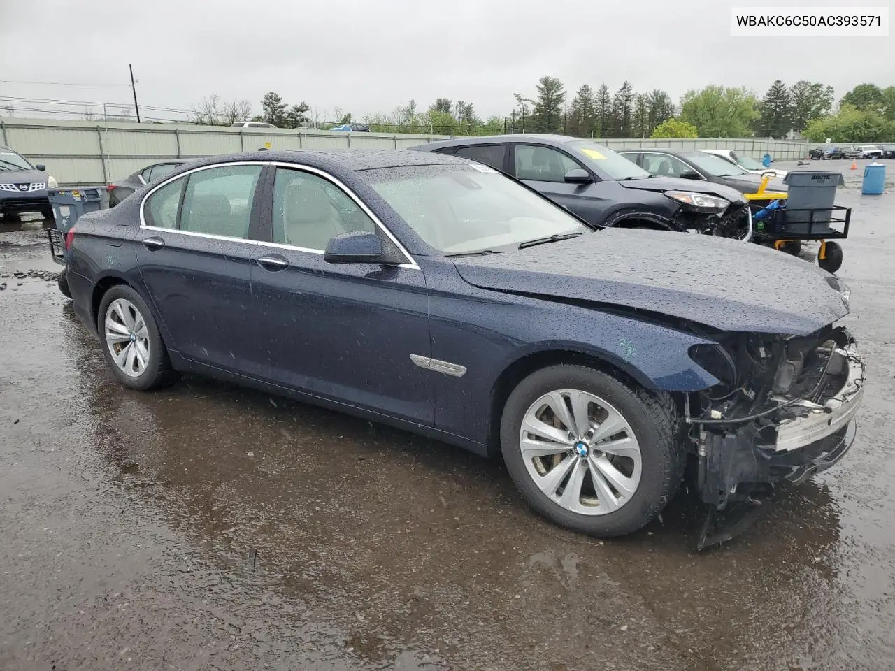 2010 BMW 750 I xDrive VIN: WBAKC6C50AC393571 Lot: 56537935