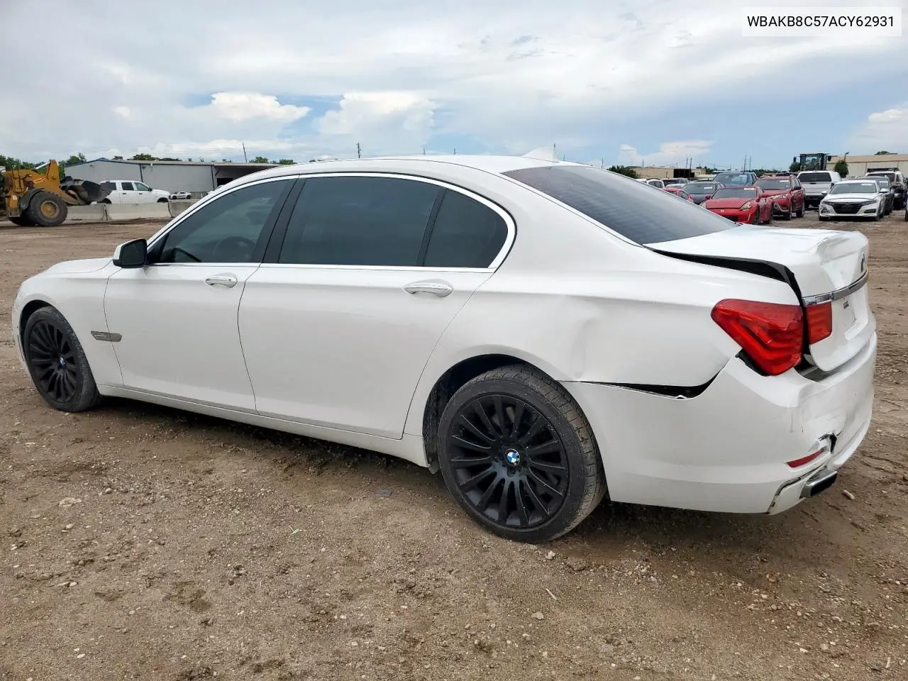 2010 BMW 750 Li VIN: WBAKB8C57ACY62931 Lot: 62565885