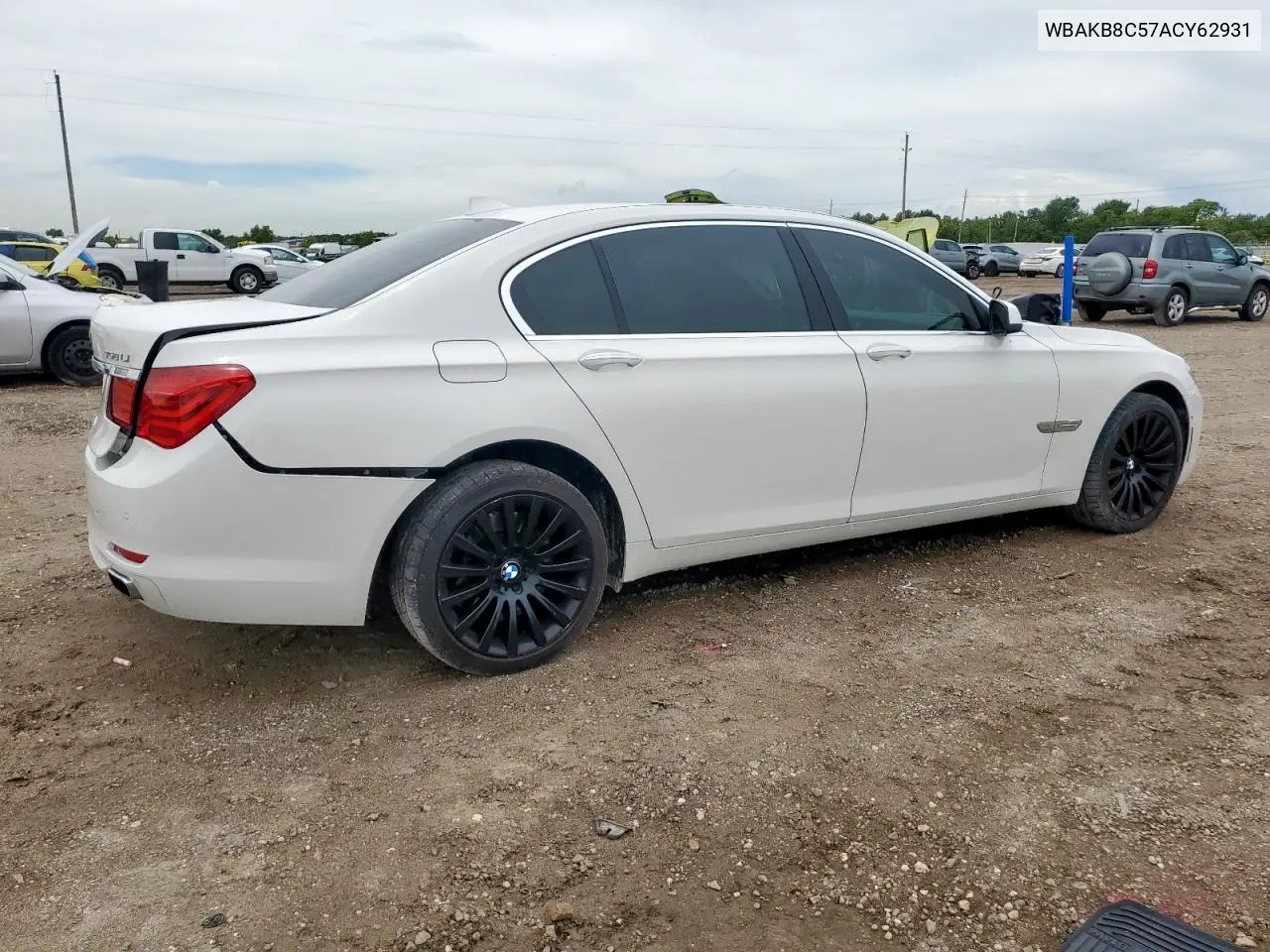 2010 BMW 750 Li VIN: WBAKB8C57ACY62931 Lot: 62565885
