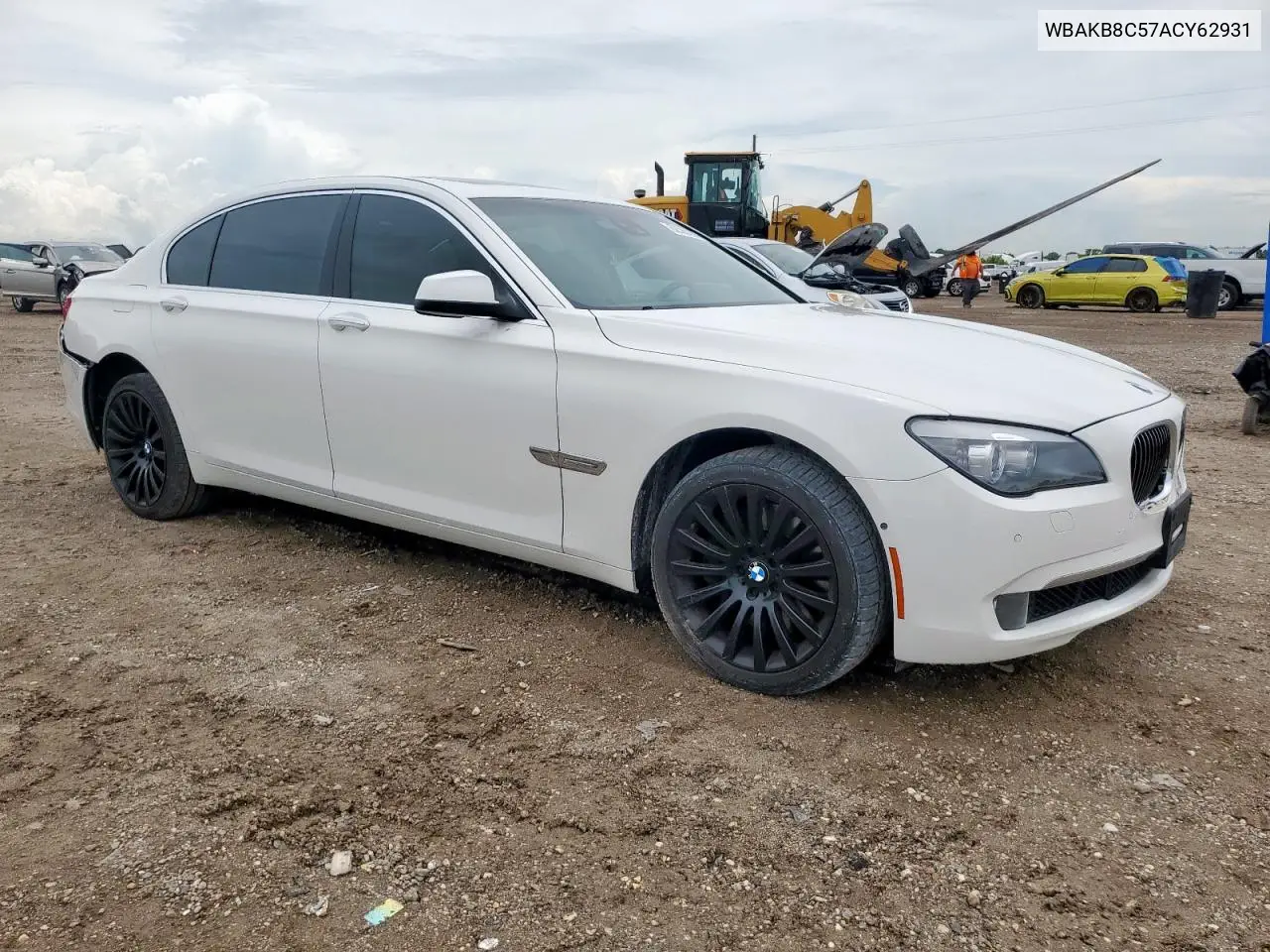 2010 BMW 750 Li VIN: WBAKB8C57ACY62931 Lot: 62565885