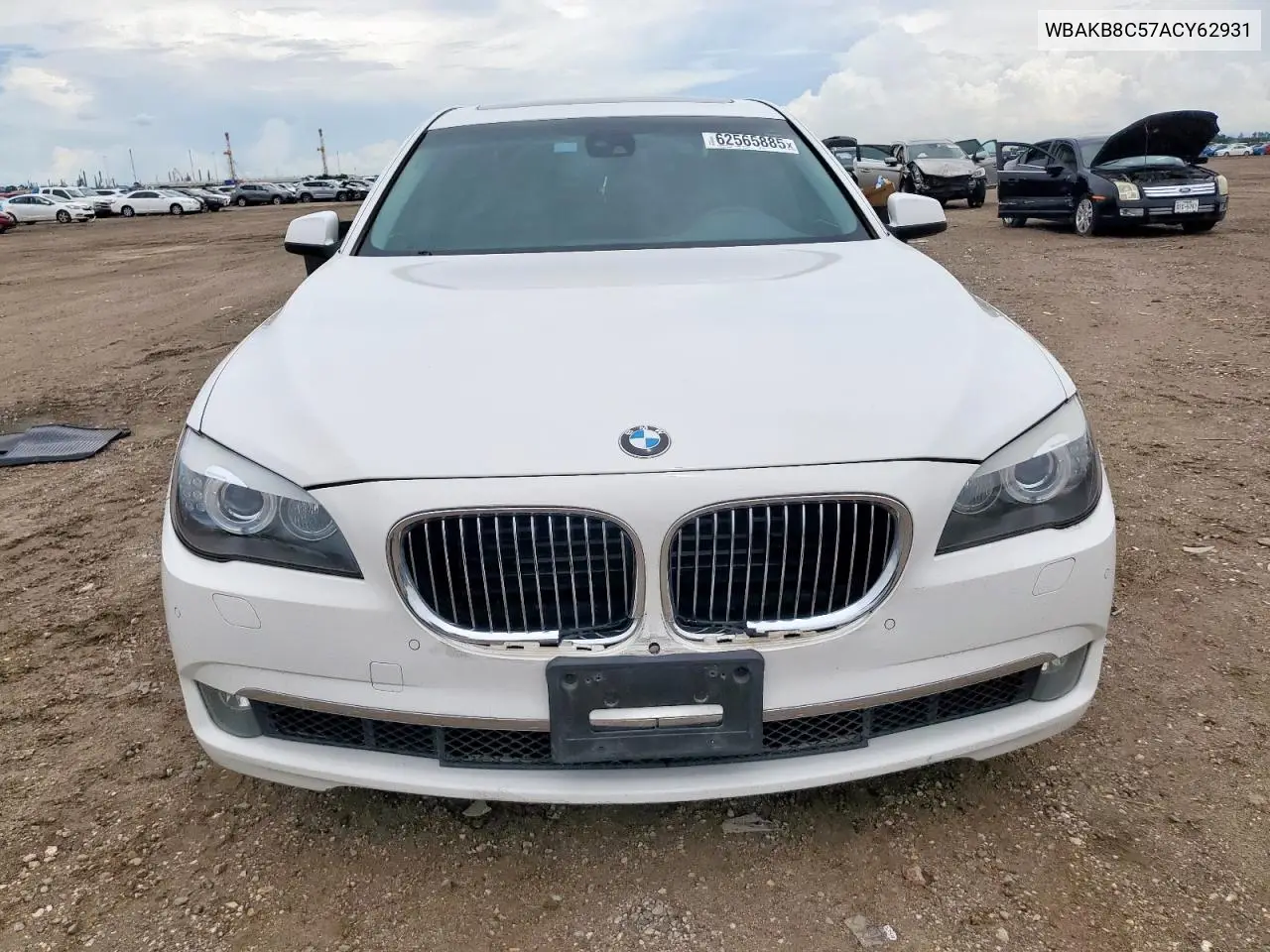 2010 BMW 750 Li VIN: WBAKB8C57ACY62931 Lot: 62565885