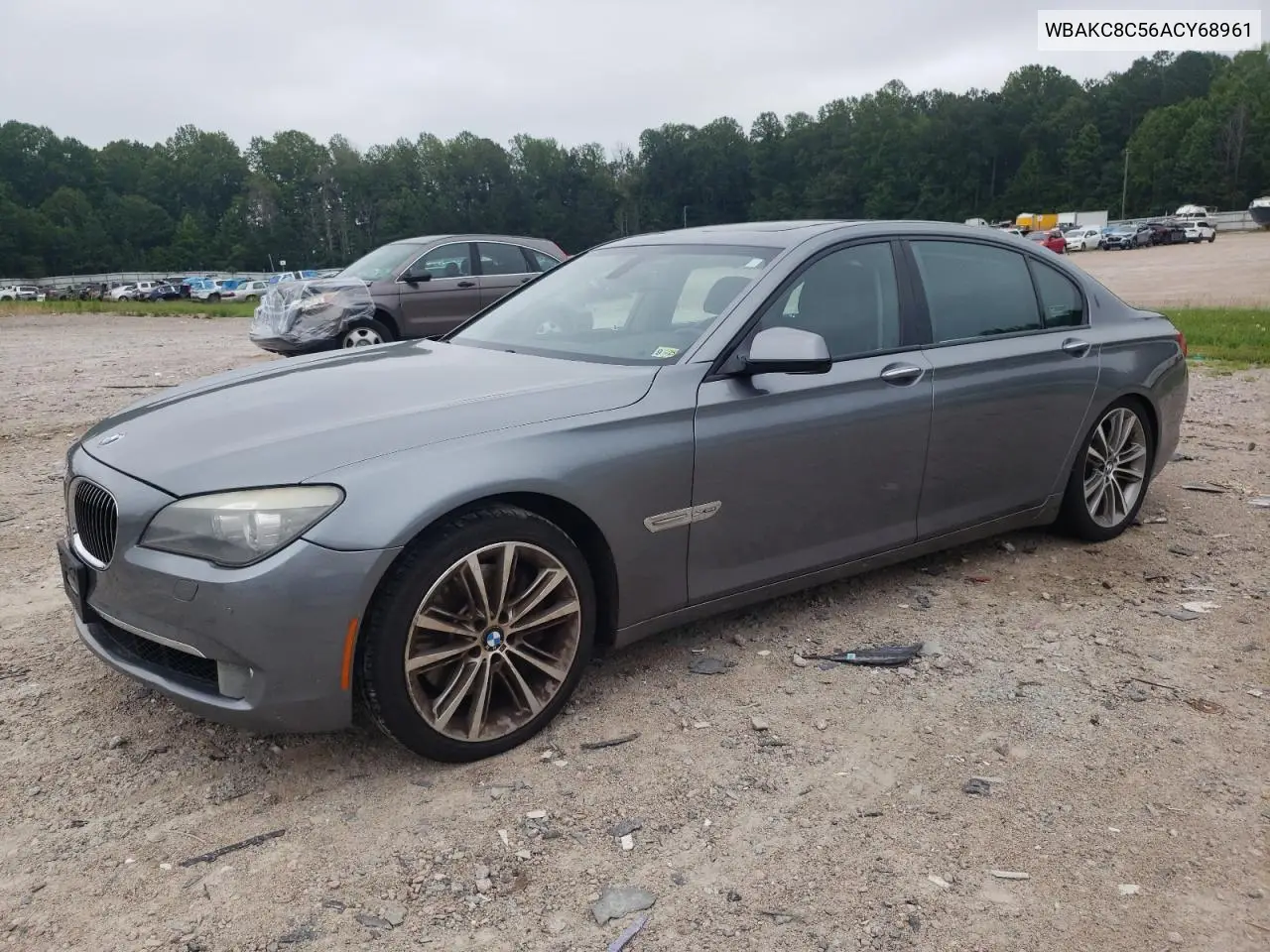 2010 BMW 750 Li xDrive VIN: WBAKC8C56ACY68961 Lot: 62660015