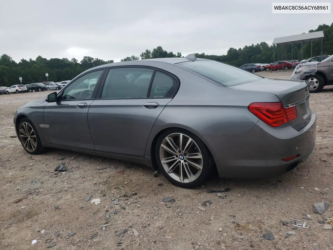 2010 BMW 750 Li xDrive VIN: WBAKC8C56ACY68961 Lot: 62660015