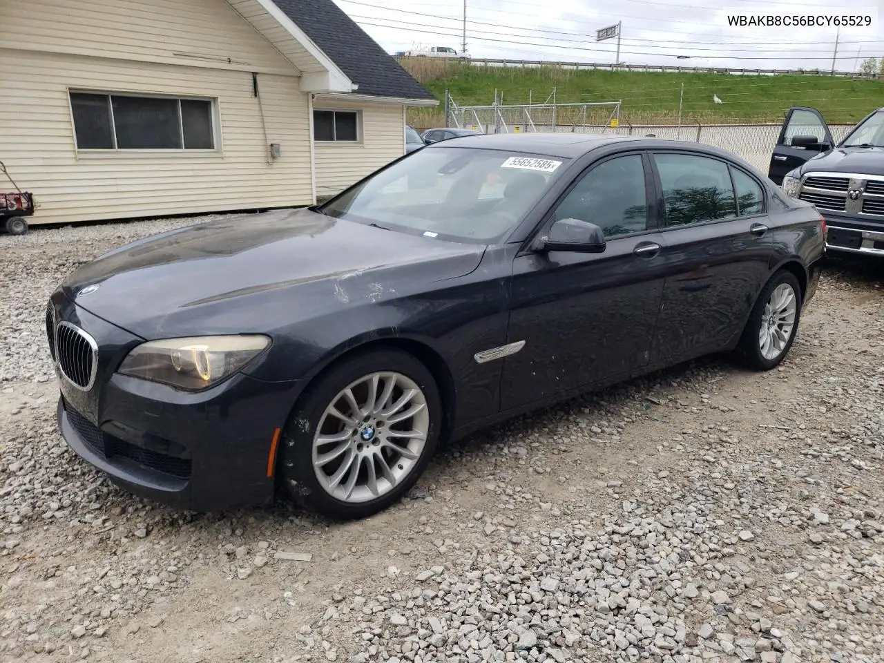 2011 BMW 750 Li VIN: WBAKB8C56BCY65529 Lot: 55652585
