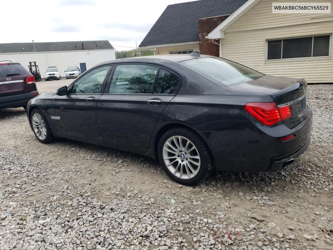 2011 BMW 750 Li VIN: WBAKB8C56BCY65529 Lot: 55652585