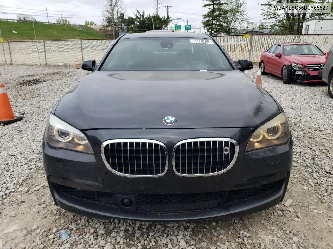2011 BMW 750 Li VIN: WBAKB8C56BCY65529 Lot: 55652585