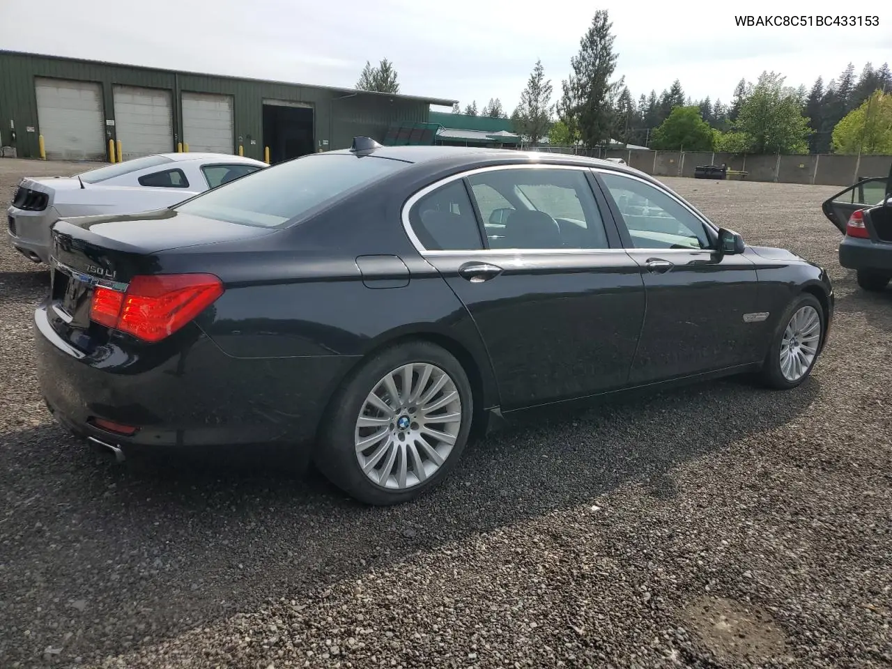 2011 BMW 750 Lxi VIN: WBAKC8C51BC433153 Lot: 56578655