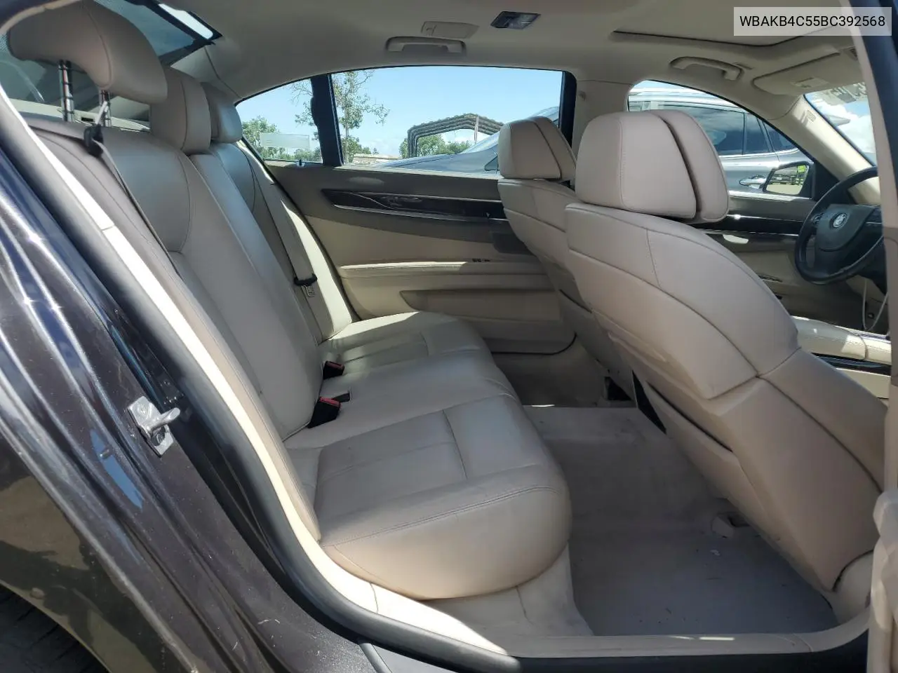 2011 BMW 740 Li VIN: WBAKB4C55BC392568 Lot: 56785805