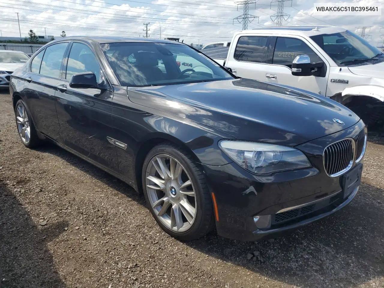 2011 BMW 750 Xi VIN: WBAKC6C51BC395461 Lot: 62537865