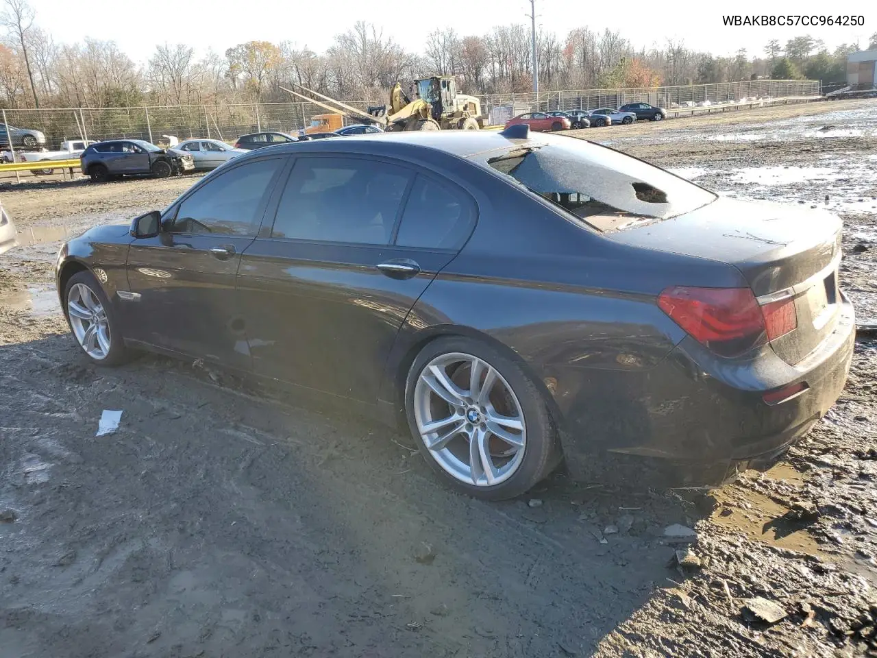 2012 BMW 750 Li VIN: WBAKB8C57CC964250 Lot: 41450935