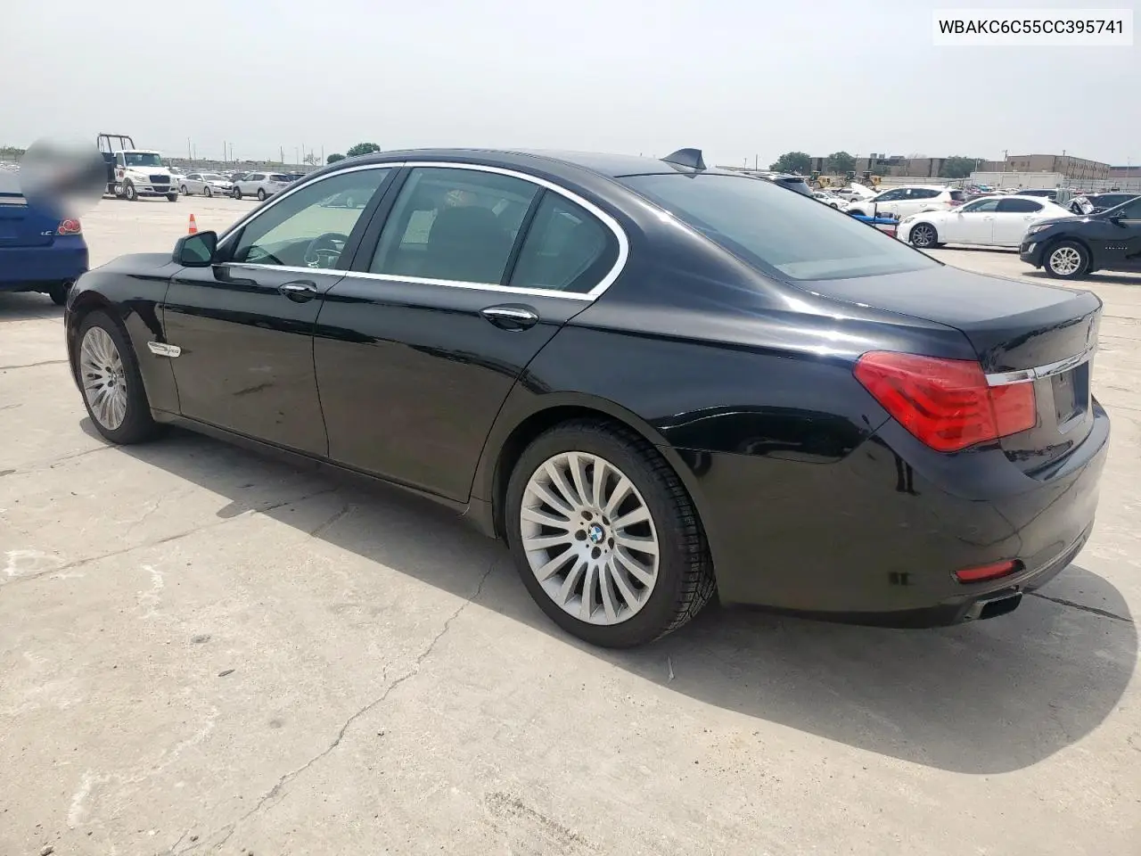 2012 BMW 750 Xi VIN: WBAKC6C55CC395741 Lot: 54731405