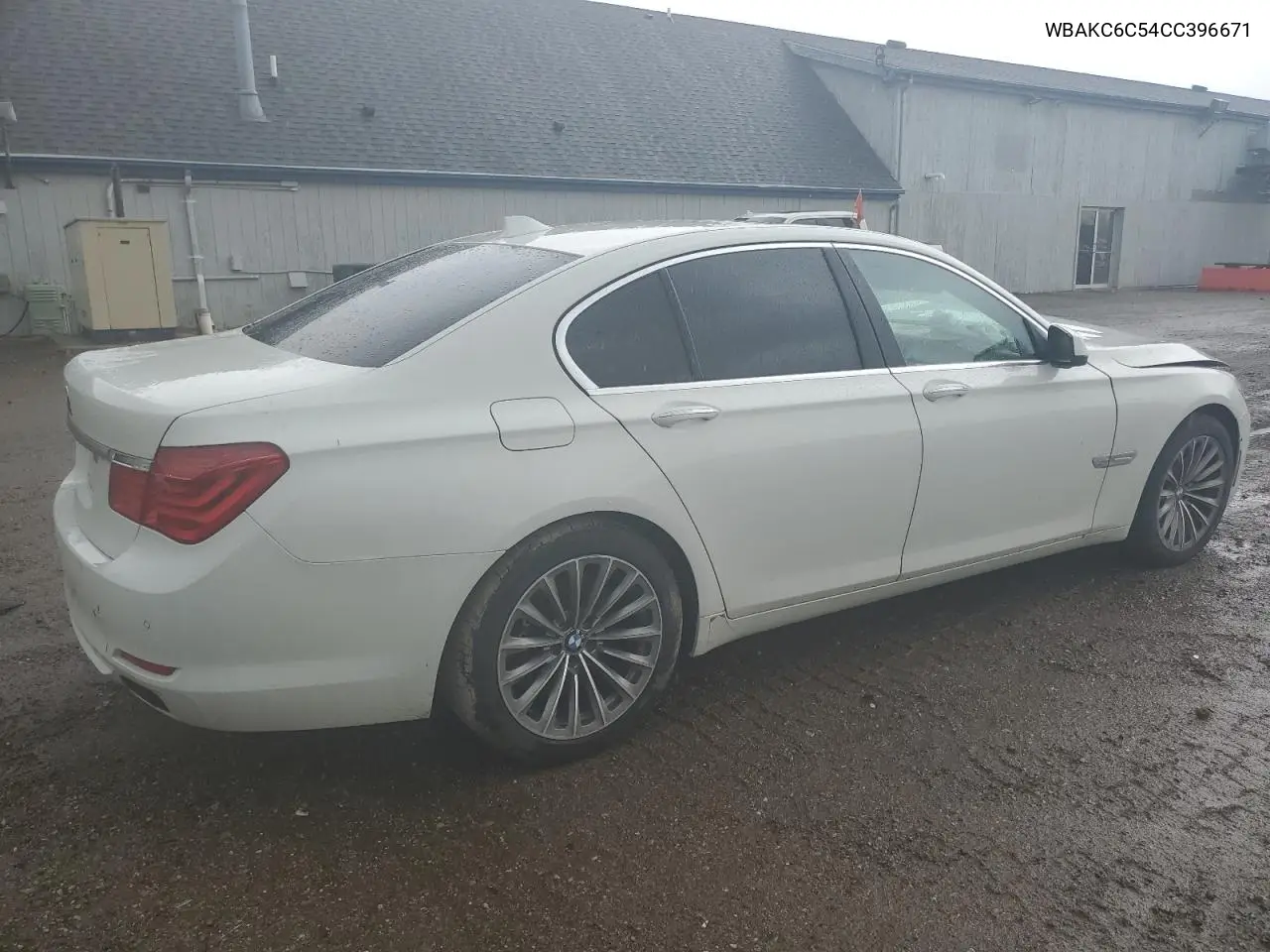 2012 BMW 750 Xi VIN: WBAKC6C54CC396671 Lot: 55797715